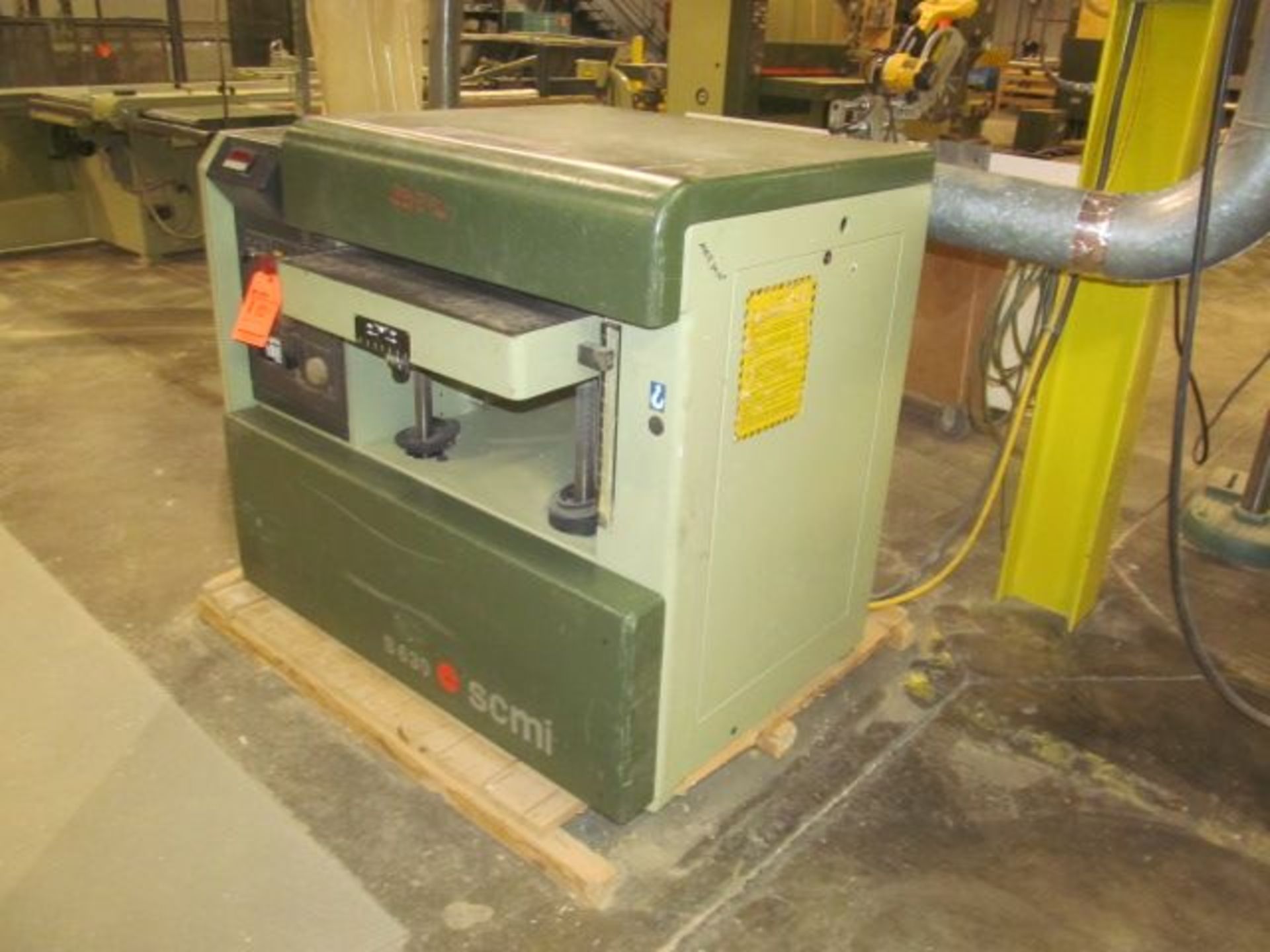 SCMI S630 24" wide planer, 3 PH, S/N AB/088241 - Image 2 of 3