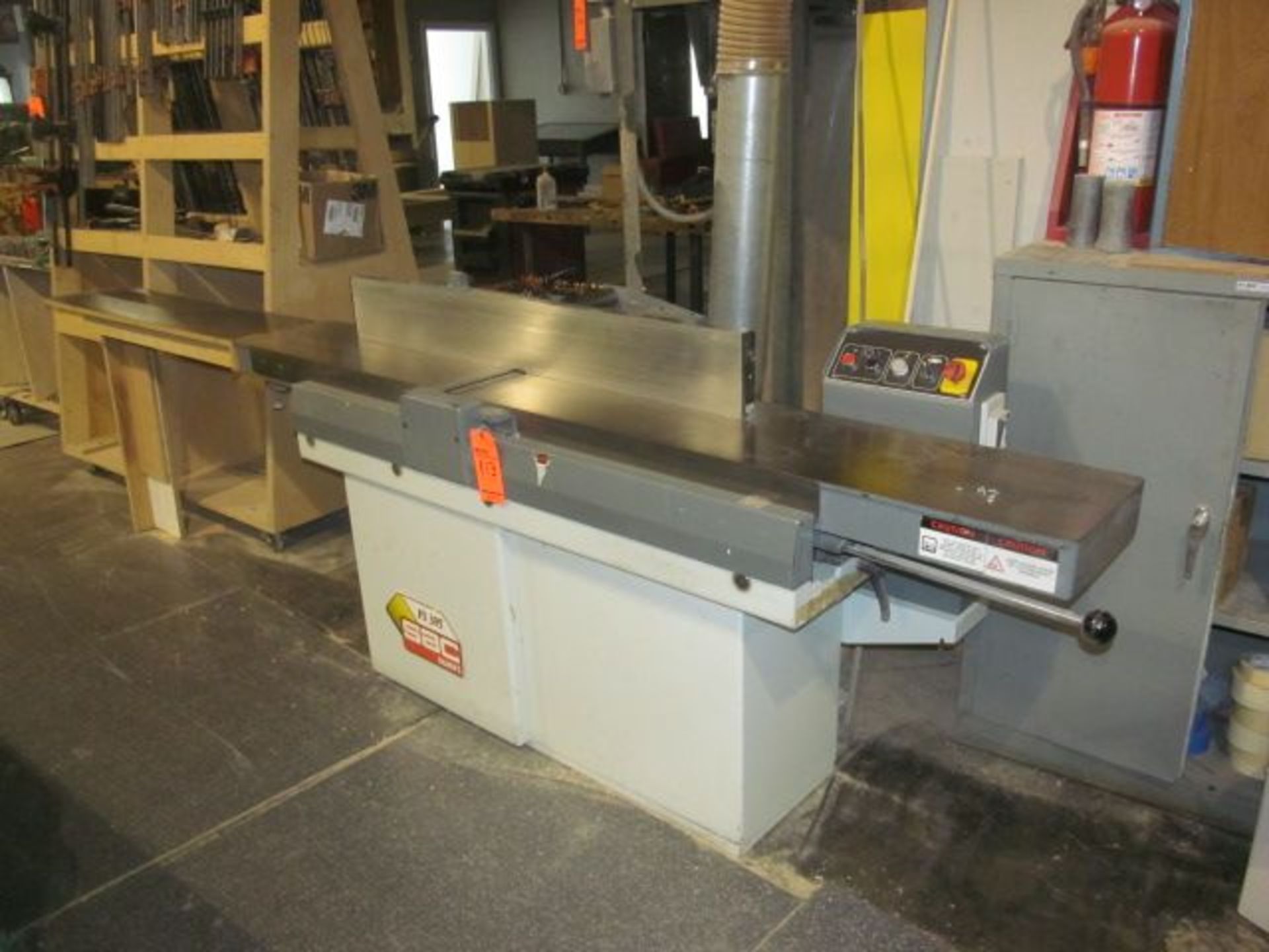 SAC Sueri FS305 jointer with 12" X 7' table, 3 PH