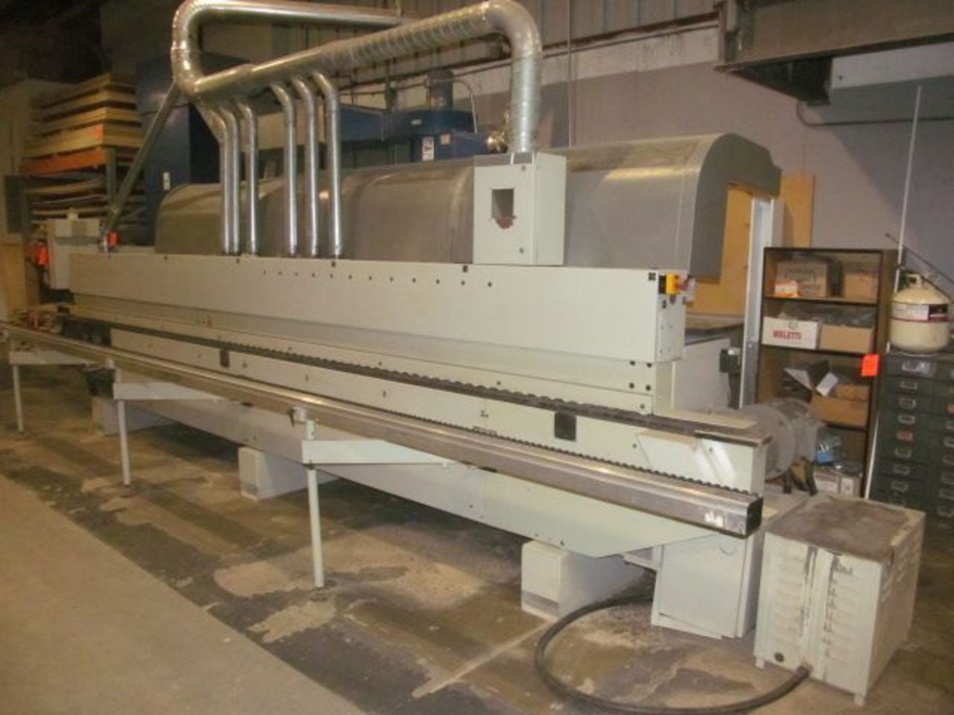 1997 IDM Idimatic edge bander, M/N AL/003930, with 16-drawer cabinet and contents, ass't edge bander - Image 2 of 17