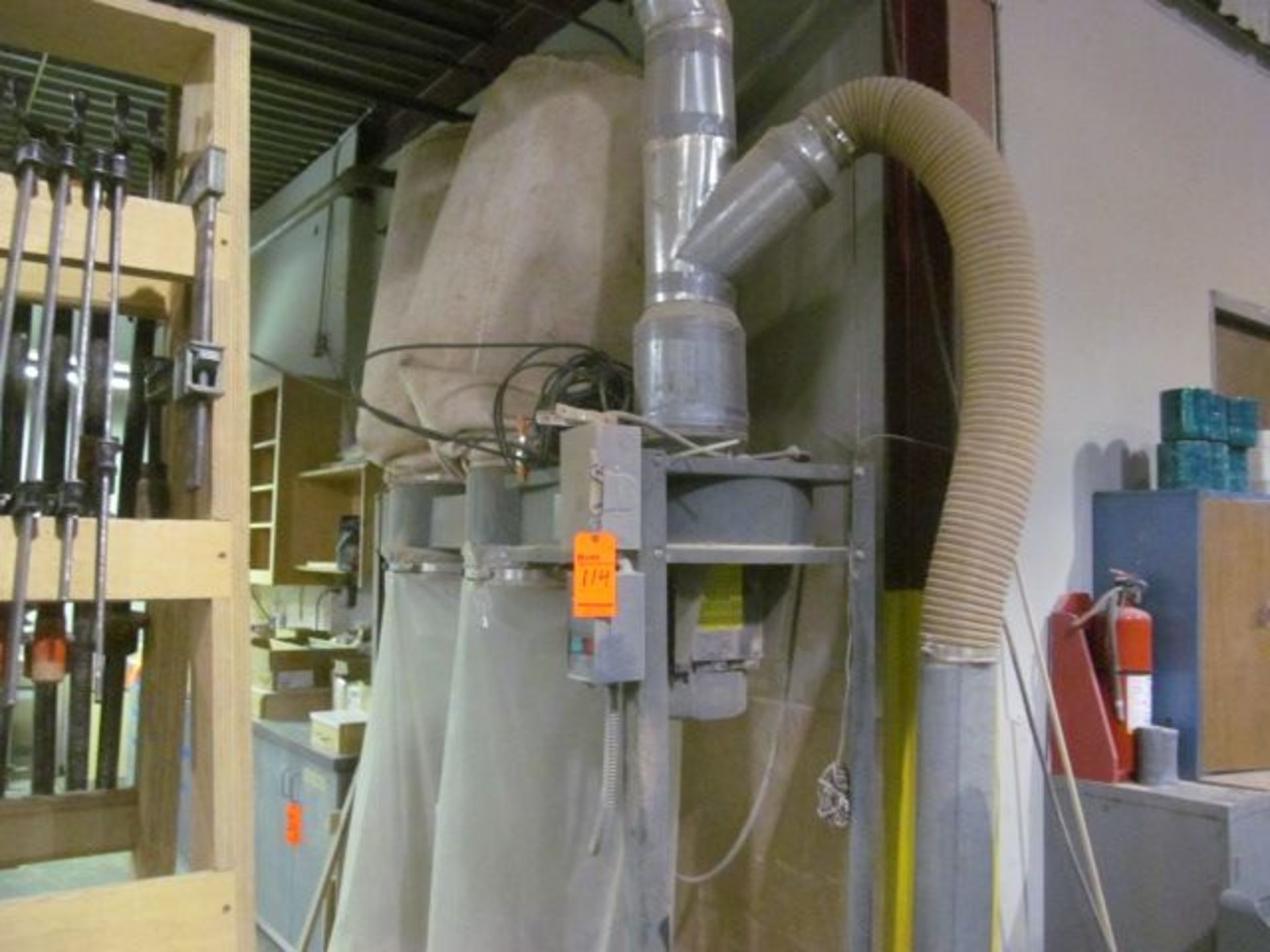 Dustek 2-bag dust collection system, 5 HP, 3 PH - Image 2 of 3