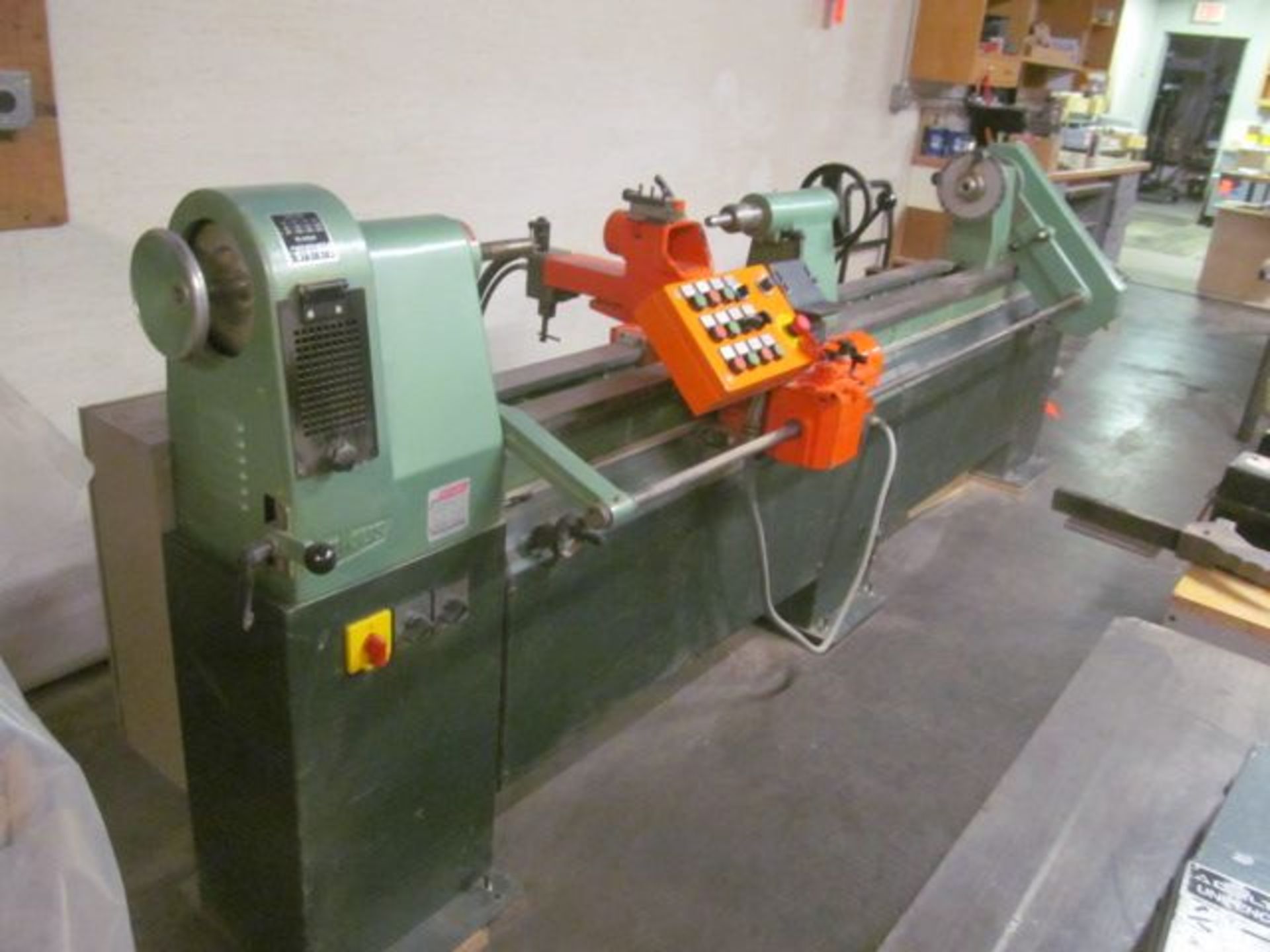 2000 Albus/Hapfo Hydroking 8182 wood lathe, M/N AP5000, S/N 2040, 20" swing X 10' +/- BC, on 12' - Image 2 of 4