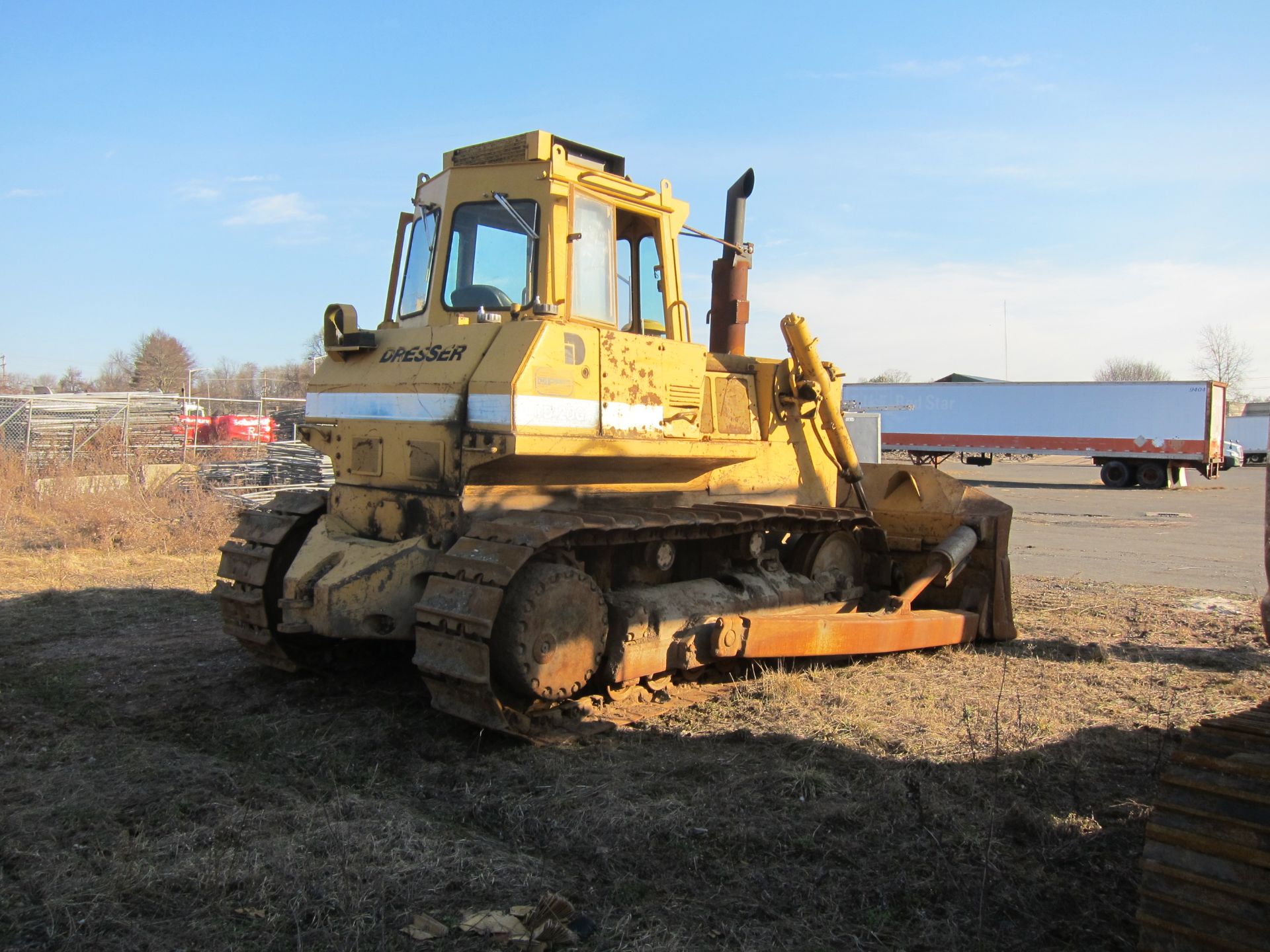 2001 Dresser Tractor crawler dozer, Model TD20-G with EROPS cab with AC, semi U four way blade. - Image 3 of 4