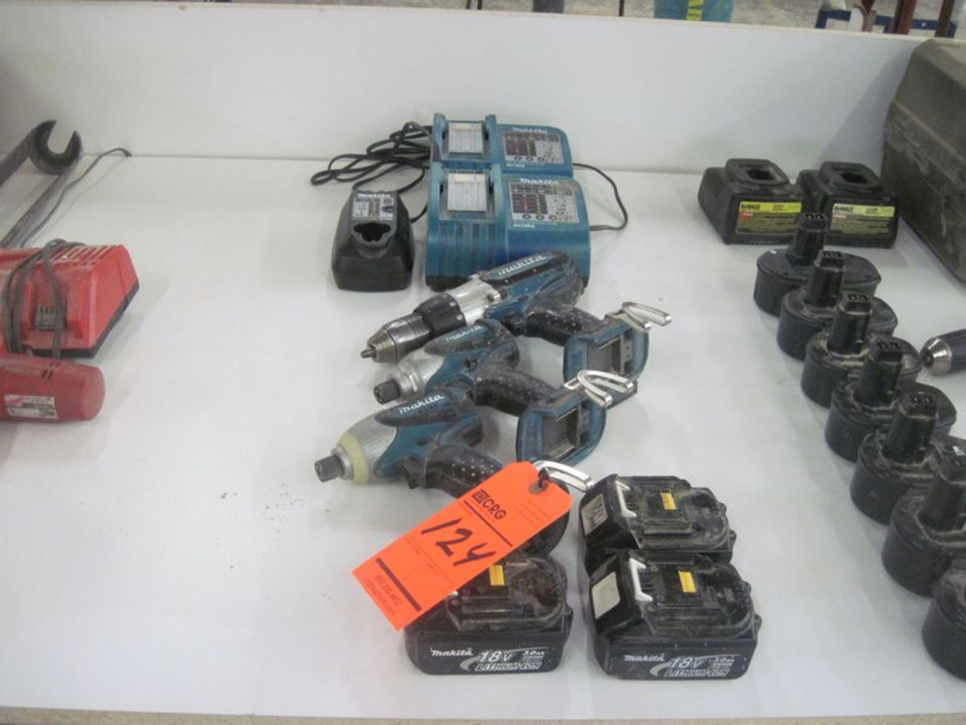 Lot Makita battery operated hand tools