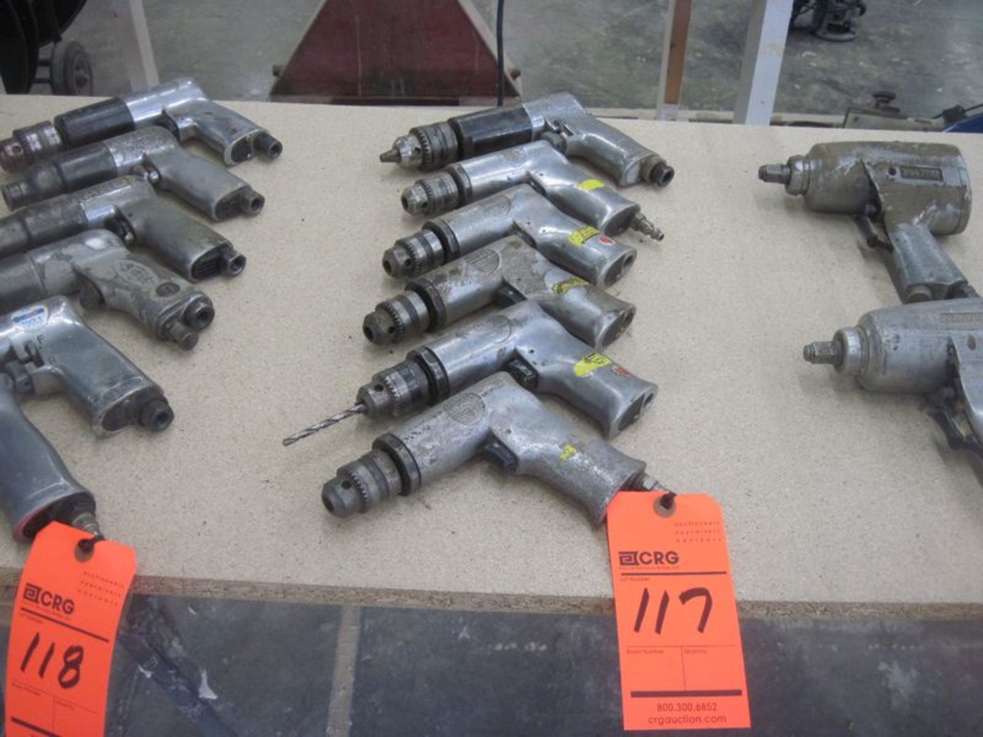 Lot (6) C. P. pneumatic drills