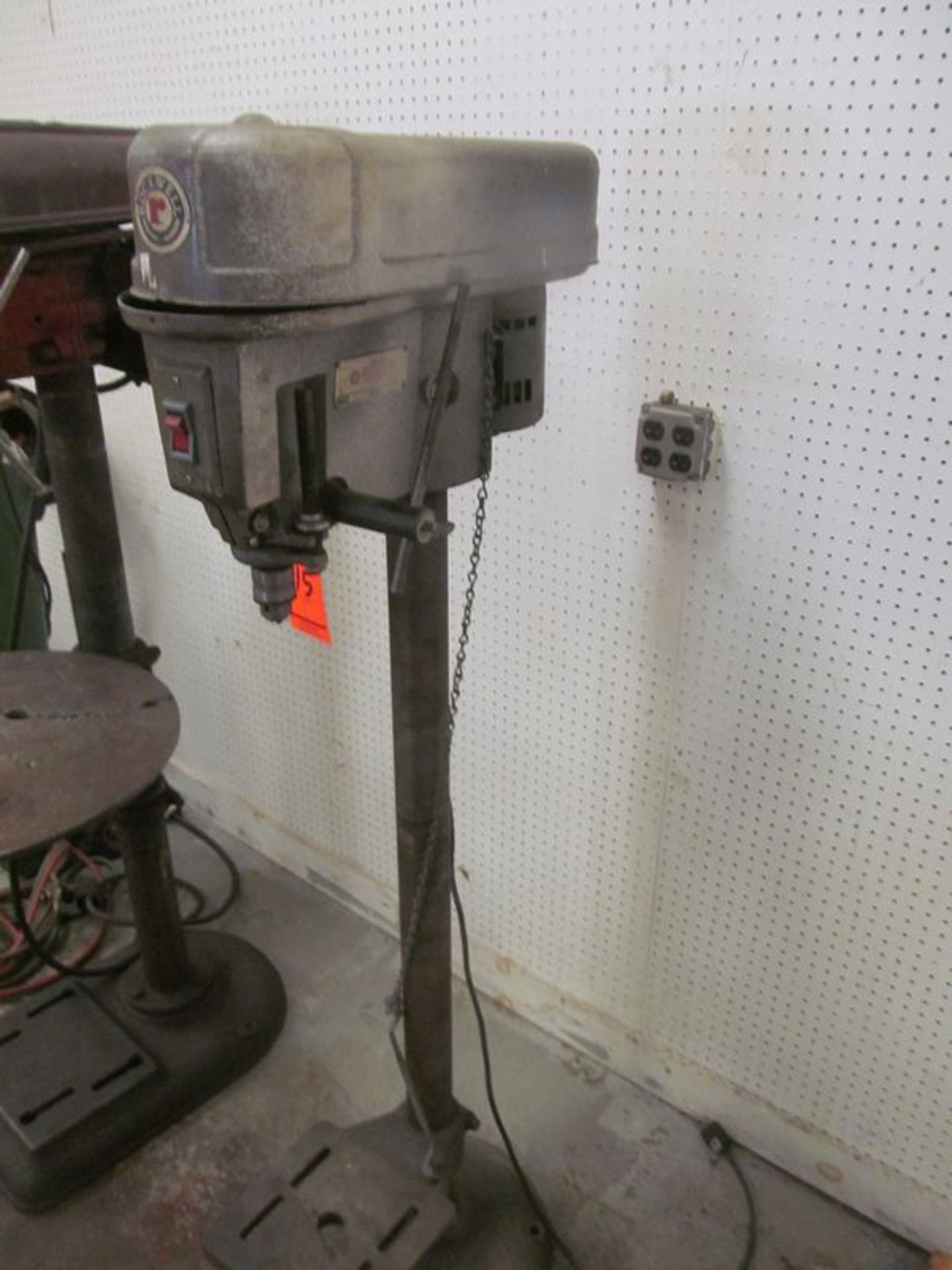 Rockwell 15" drill press, floor type, series 15-017, 1/2 HP, 1 PH, s/n 1595472 - Image 3 of 3