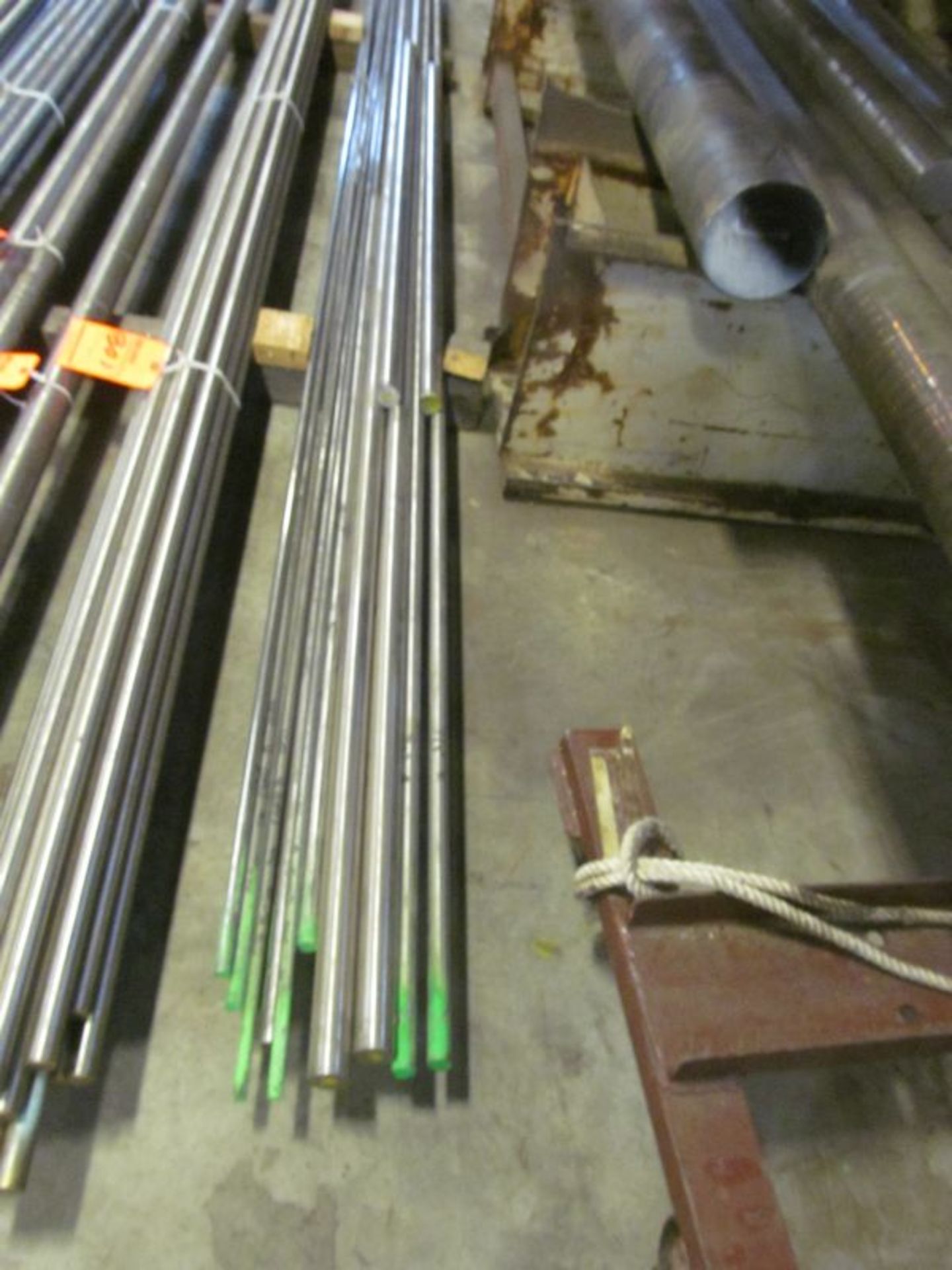 Lot of (12 1/2) pieces Stainless Steel grade 316L Cond B, (3 1/2) 1 1/2" diameter, (3) 7/8" - Image 2 of 2