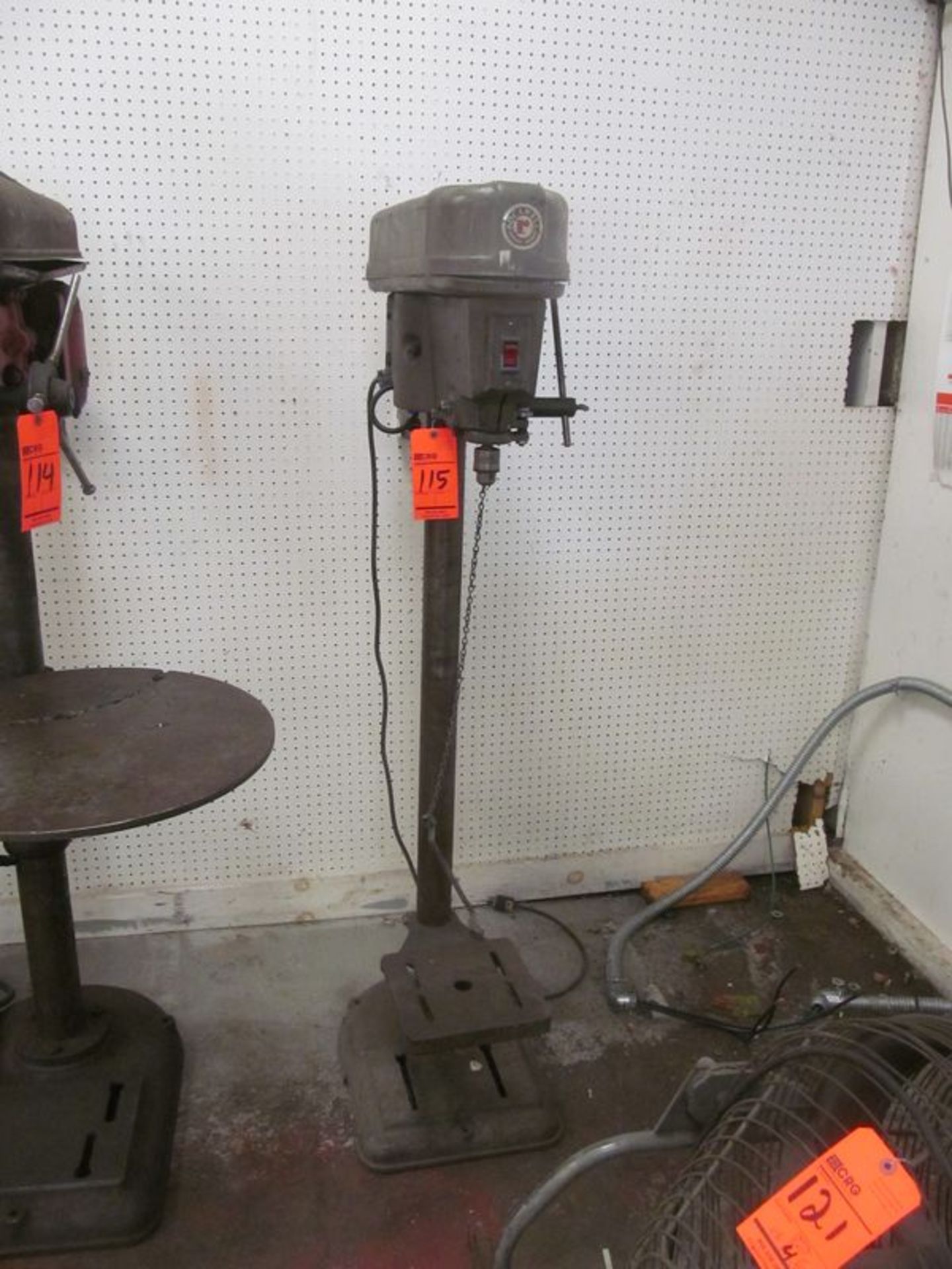 Rockwell 15" drill press, floor type, series 15-017, 1/2 HP, 1 PH, s/n 1595472 - Image 2 of 3