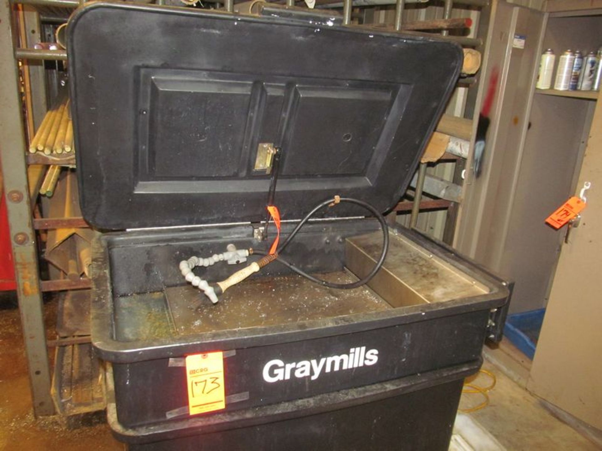 Gray Mills Aqueous PH822-A electric parts washer, 25 gallon tank capacity - Image 2 of 2