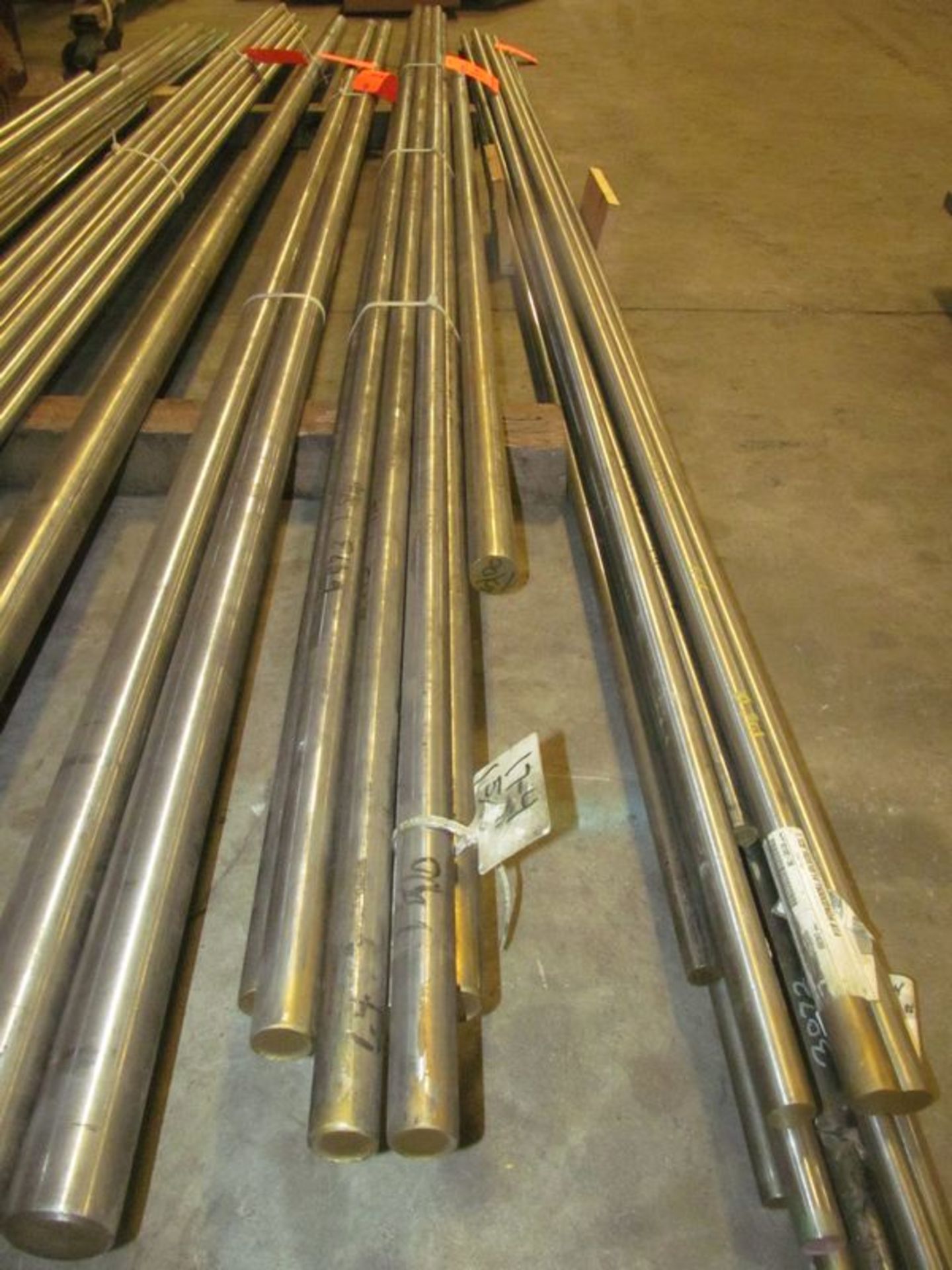 Lot of (8) pieces Stainless Steel grade 17-4, 1 15/16" diameter x length (blg 2 rack 8 floor)
