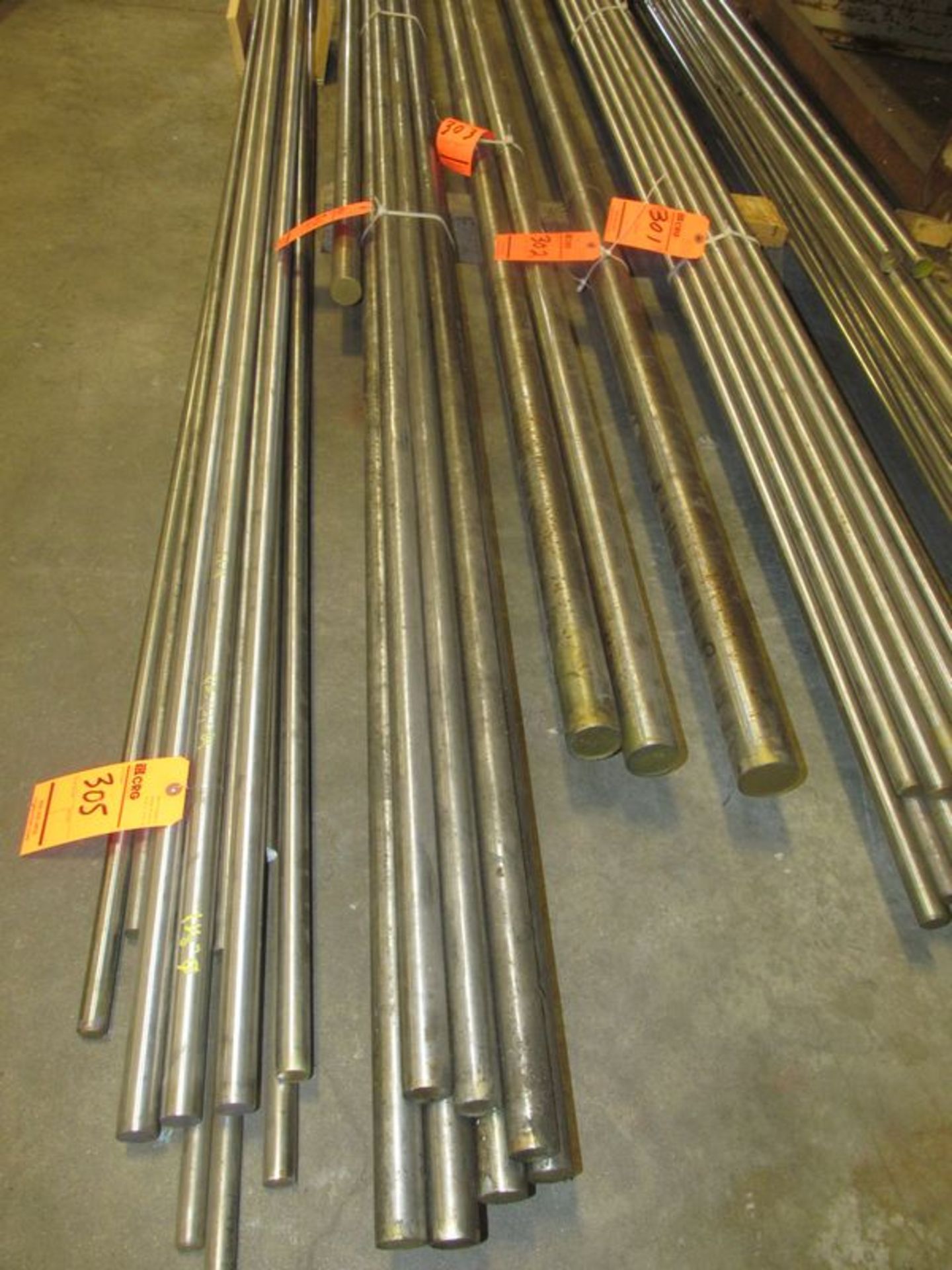 Lot of (8) pieces Stainless Steel grade 17-4, 1 15/16" diameter x length (blg 2 rack 8 floor) - Image 2 of 2
