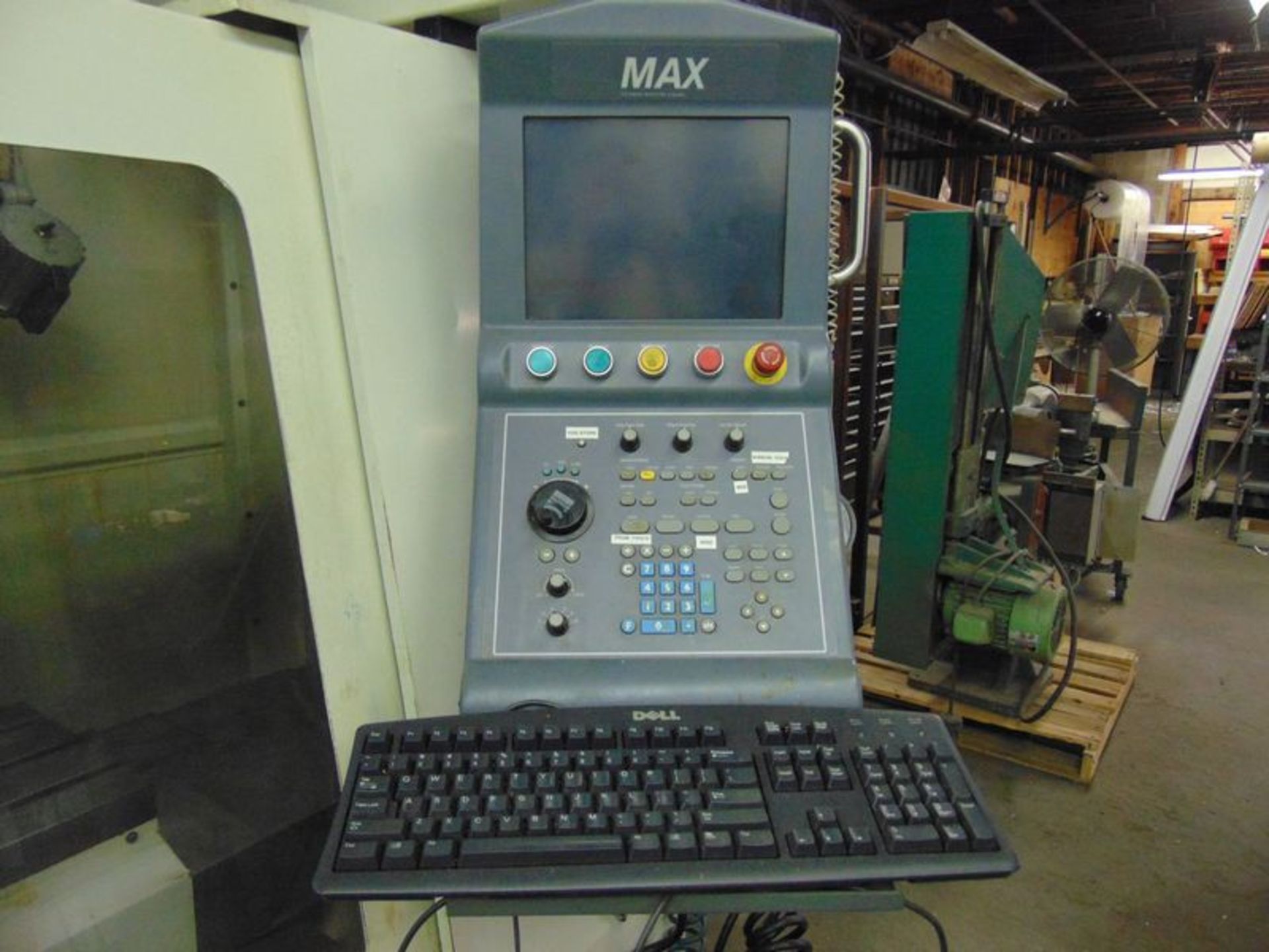 2002 Hurco VM1 16 position automatic tool changer, Max CNC controls, (2) Kurt 6" machine vises, - Image 2 of 3