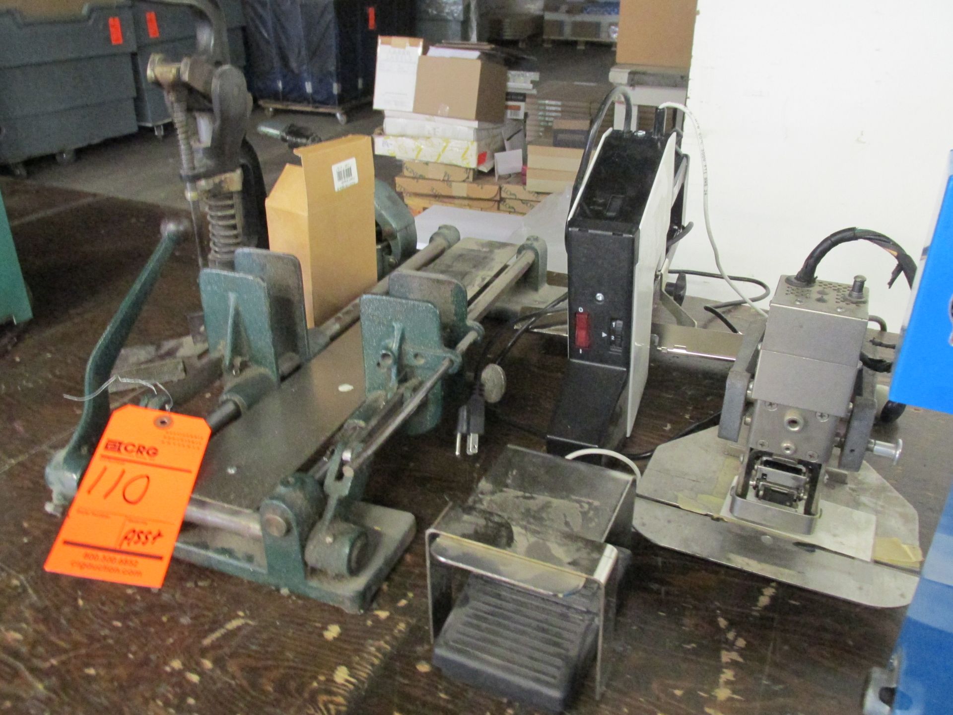 Lot of assorted punches, staplers & stitchers - Image 3 of 3