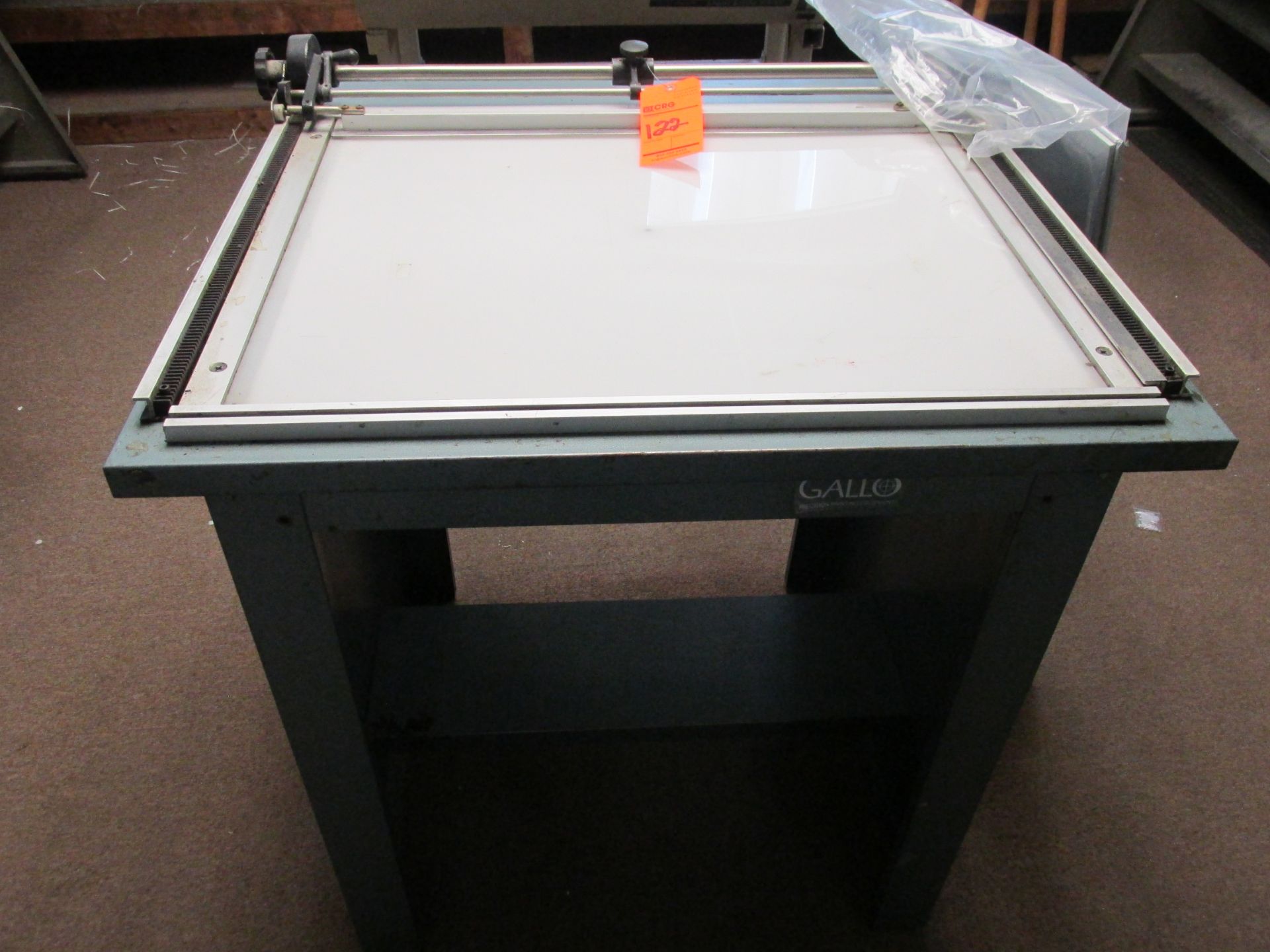 Gallo 24" x 24" line-up table, single axis