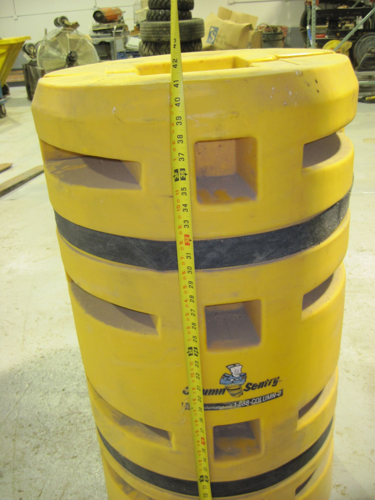 Column Sentry fork truck column protector with straps (Loc. R1EWT1) - Image 5 of 6