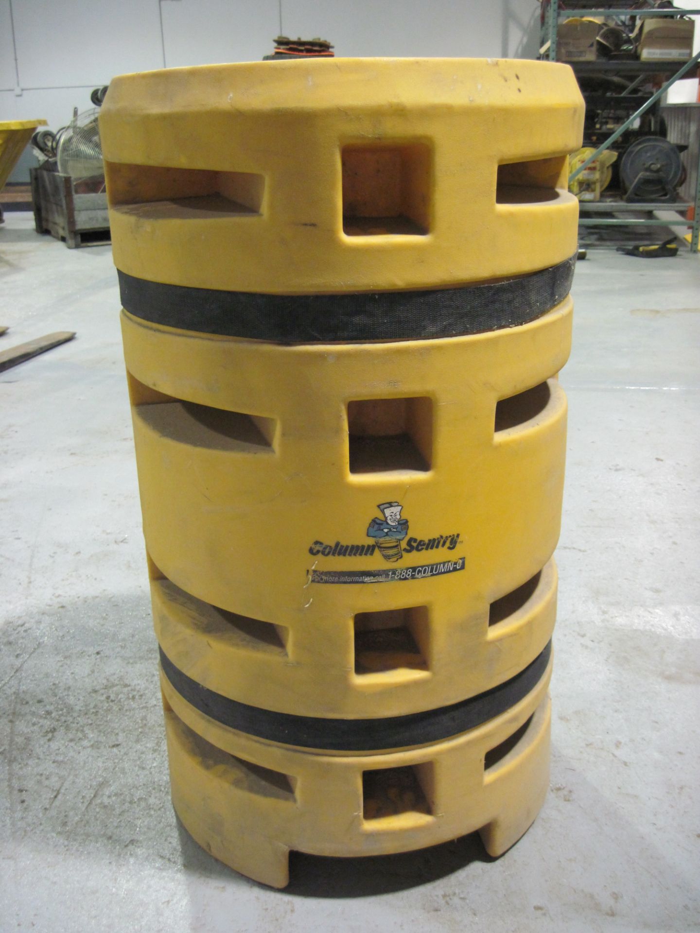 Column Sentry fork truck column protector with straps (Loc. R1EWT1)