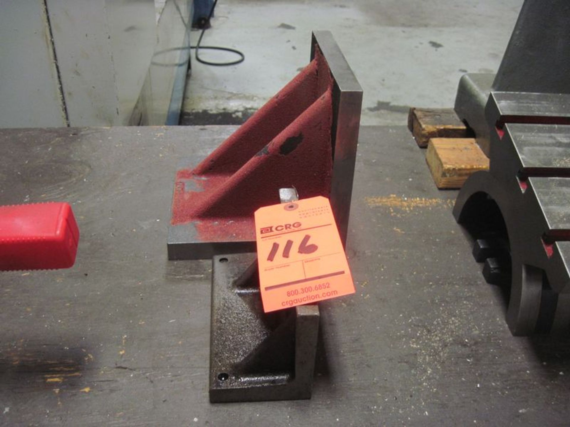 Lot of (2) assorted angle plates