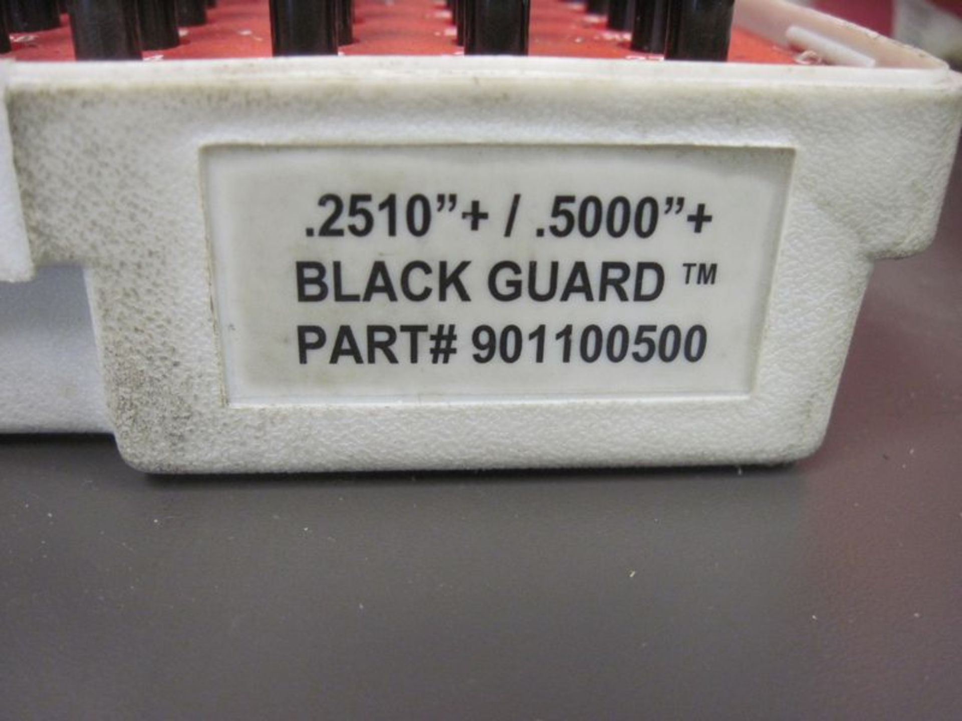 Lot of (2) assorted Vermont Gage pin gage sets, (1) Black Guard .061-.2500 plus, and (1) black guard - Image 3 of 3