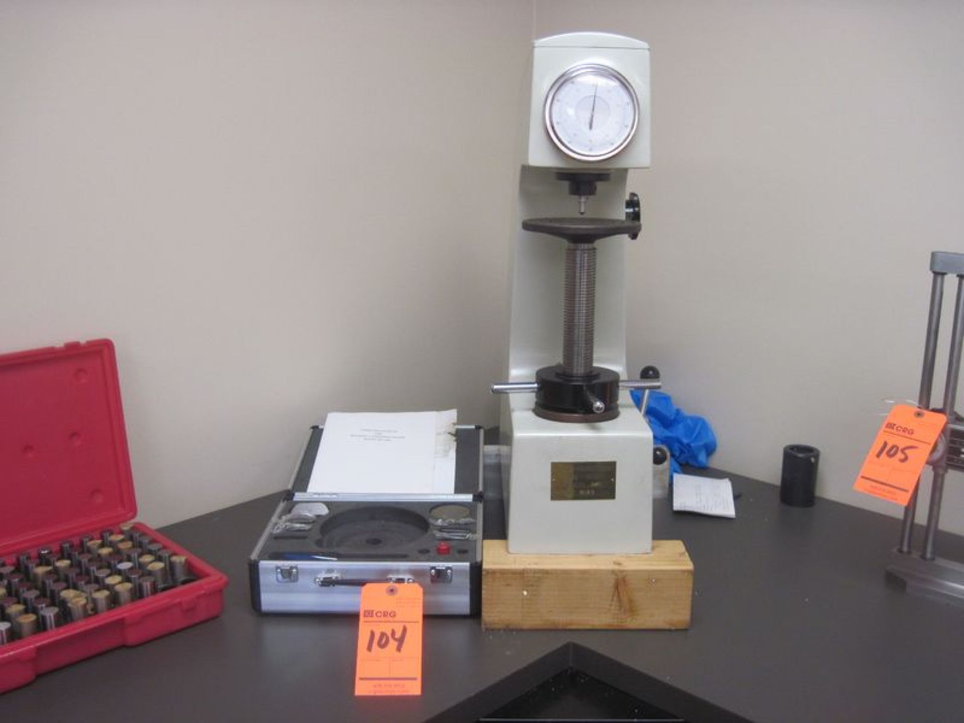 2013 Rockwell m/n HR-150A hardness tester,s/n 2461