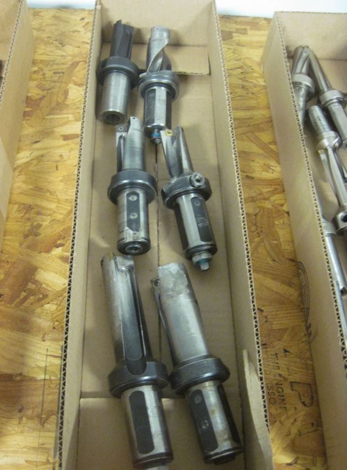 Lot of (6) assorted indexable drills