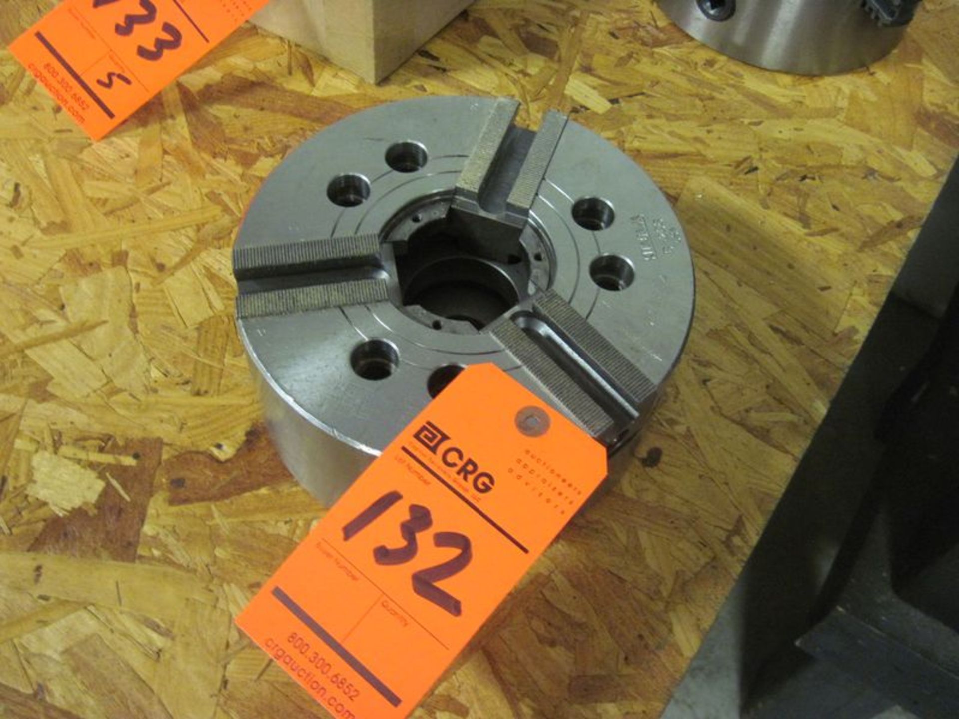 8 1/4" Kitagawa universal 3-jaw chuck