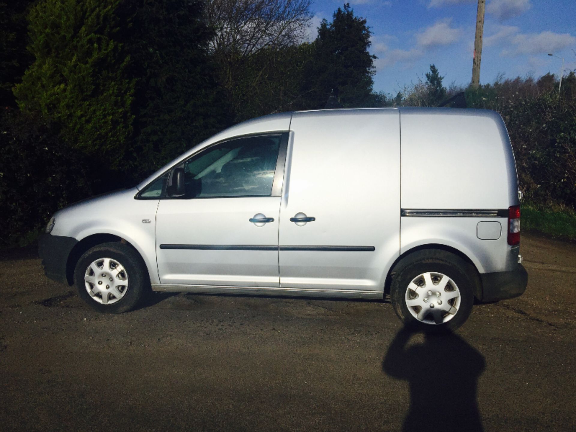 VOLKSWAGEN CADDY C20 1.9 TDI 104 2007(07) REG **METALLIC SILVER**ELEC PACK** NO VAT SAVE 20% - Image 2 of 13