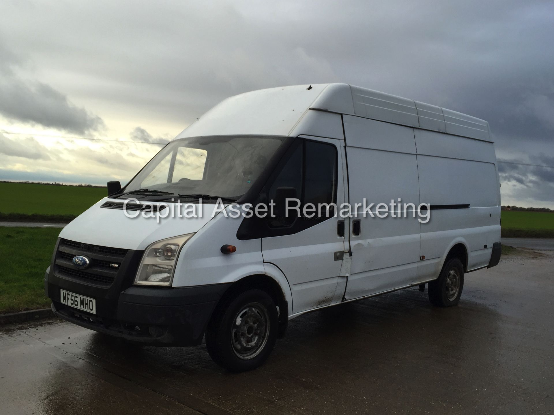 (ON SALE) FORD TRANSIT 2.4TDCI '100' T350 EF RWD (2007 MODEL) XLWB HI-ROOF *JUMBO* 56 REG - Image 3 of 14