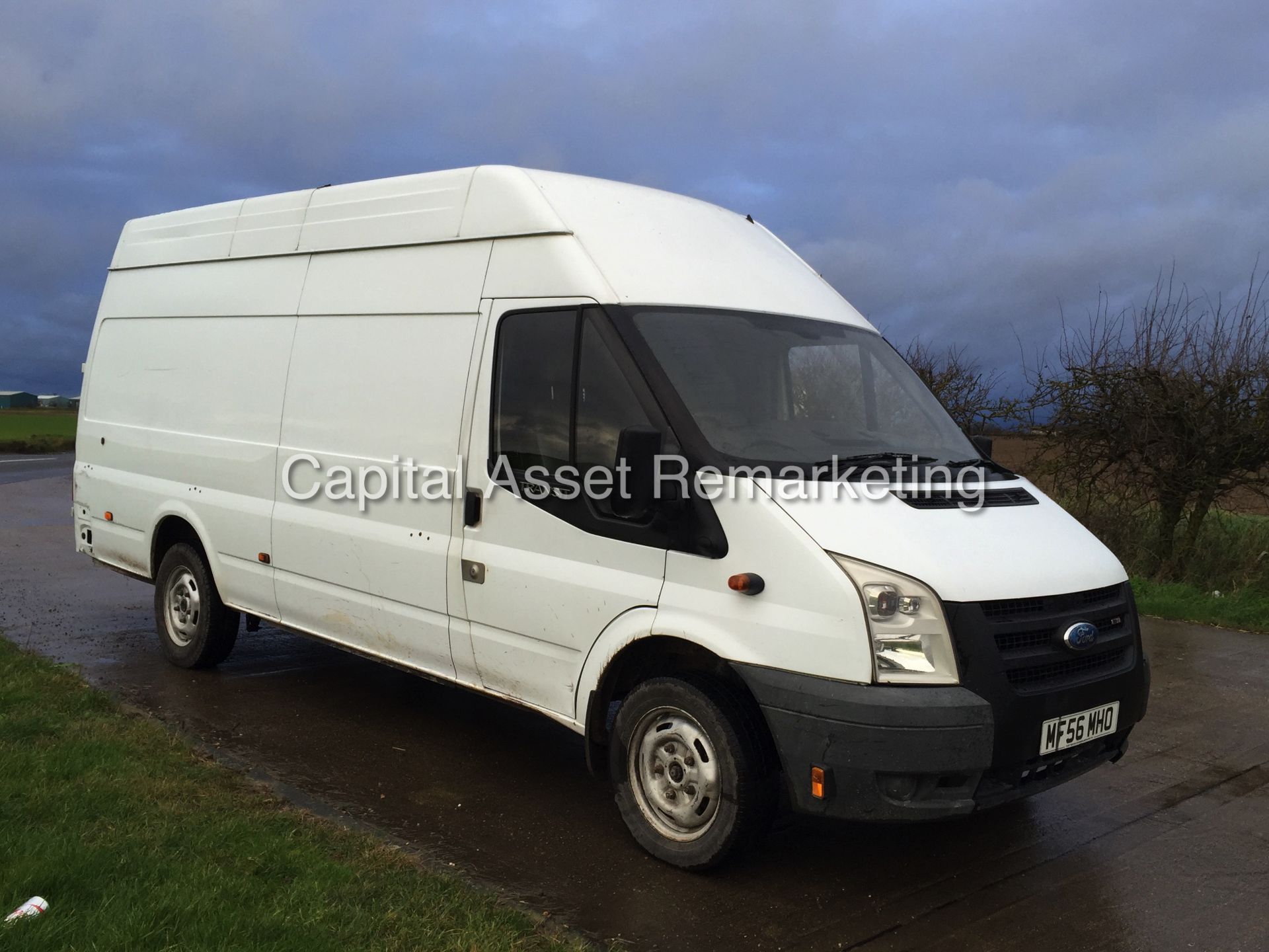 (ON SALE) FORD TRANSIT 2.4TDCI '100' T350 EF RWD (2007 MODEL) XLWB HI-ROOF *JUMBO* 56 REG