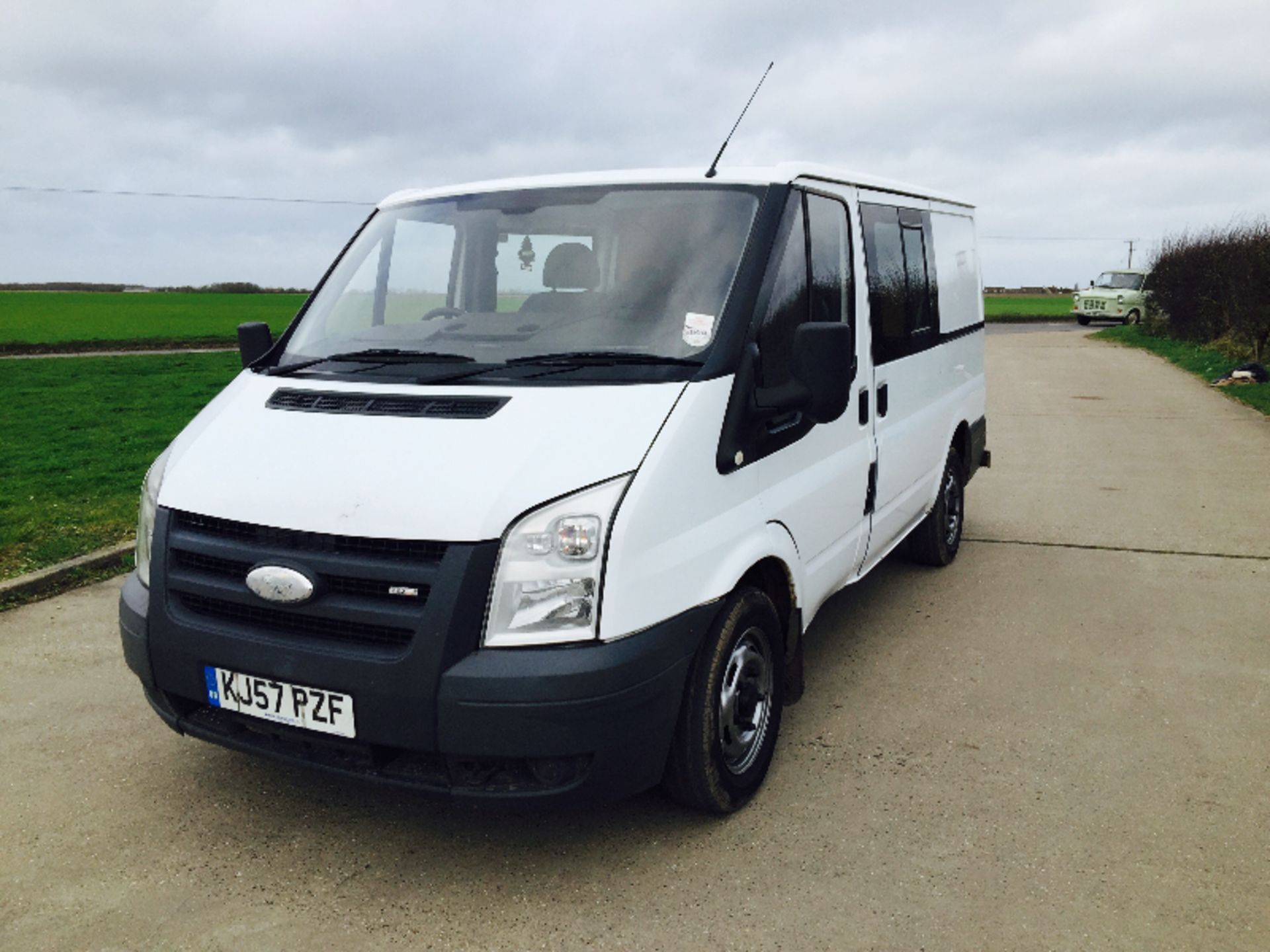 (ON SALE) FORD TRANSIT 2.2 TDCI 85 T280S FWD 2007(57) REG **CREW VAN** NO VAT SAVE 20% - Image 8 of 10