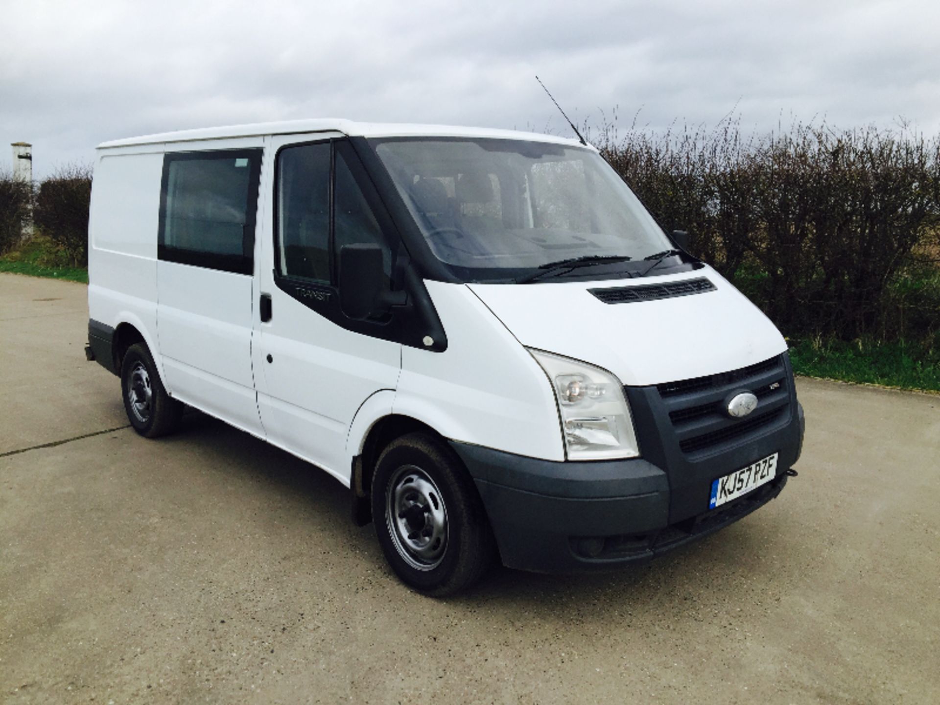 (ON SALE) FORD TRANSIT 2.2 TDCI 85 T280S FWD 2007(57) REG **CREW VAN** NO VAT SAVE 20%