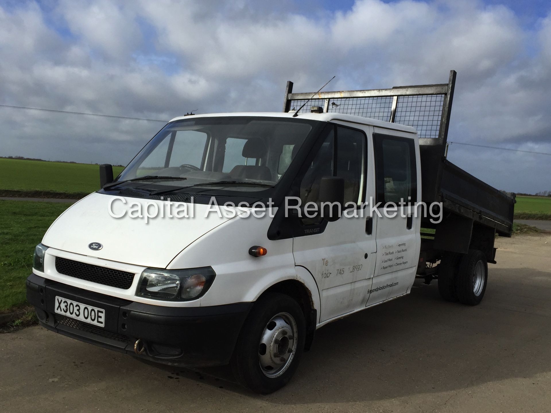 FORD TRANSIT T350 LWB 'TIPPER' DOUBLE CAB '2.4 TDCI'  (NO VAT - SAVE 20%) - Image 3 of 14