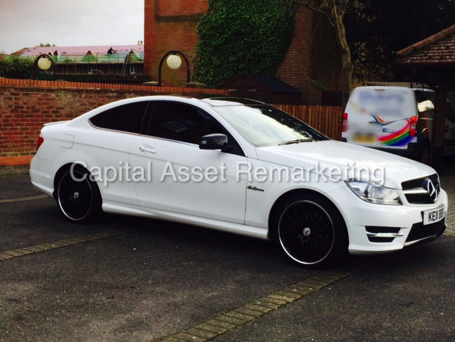 (ON SALE)MERCEDES-BENZ 'C63 EDITION' (2011) AUTO - LEATHER - SAT NAV - PAN ROOF Big spec (NO VAT !!) - Image 2 of 27