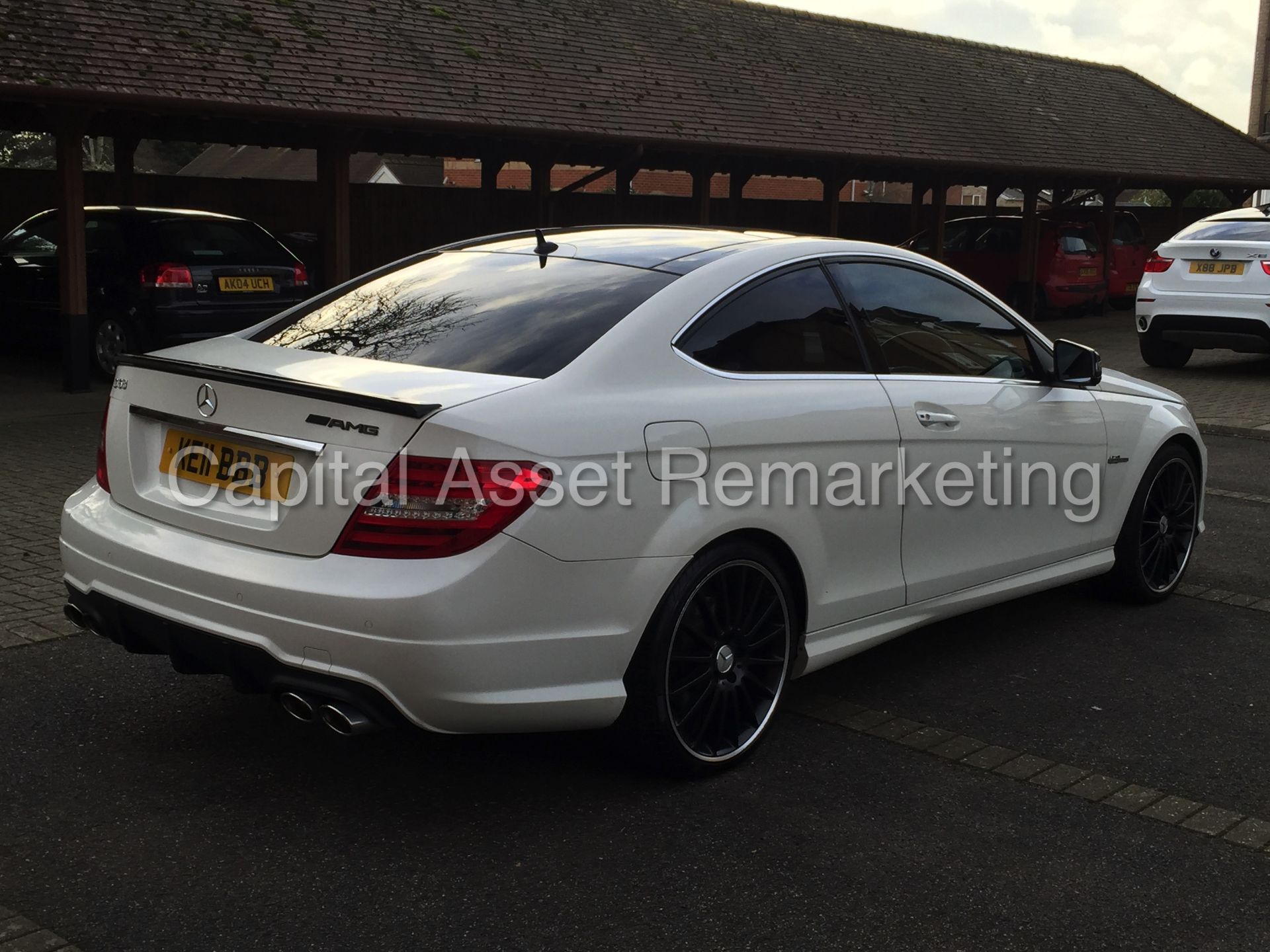 (ON SALE)MERCEDES-BENZ 'C63 EDITION' (2011) AUTO - LEATHER - SAT NAV - PAN ROOF Big spec (NO VAT !!) - Image 8 of 27