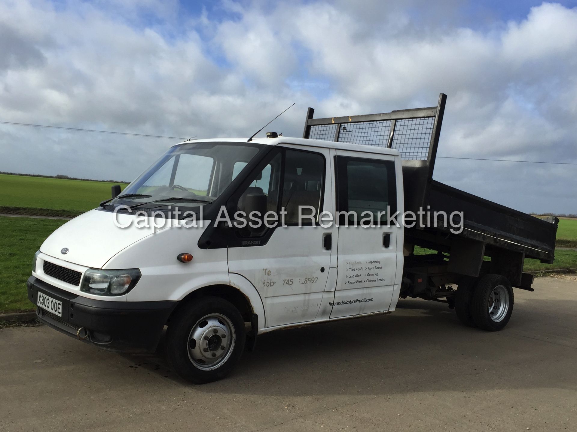 FORD TRANSIT T350 LWB 'TIPPER' DOUBLE CAB '2.4 TDCI'  (NO VAT - SAVE 20%) - Image 4 of 14