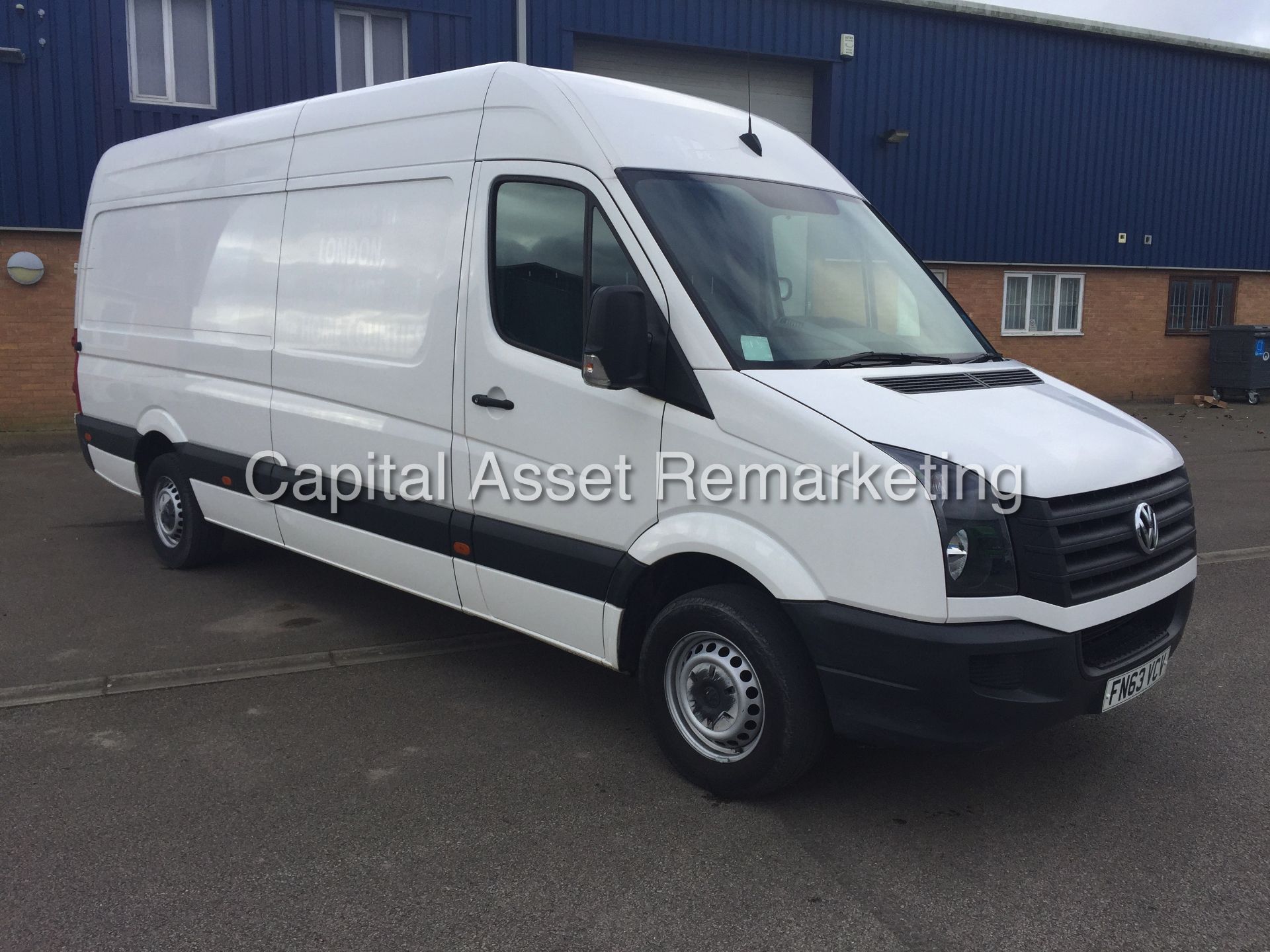 VW CRAFTER CR35 (2014 MODEL) LWB HI-ROOF '2.0 TDI - 109 BHP - 6 SPEED'  (1 OWNER FROM NEW)