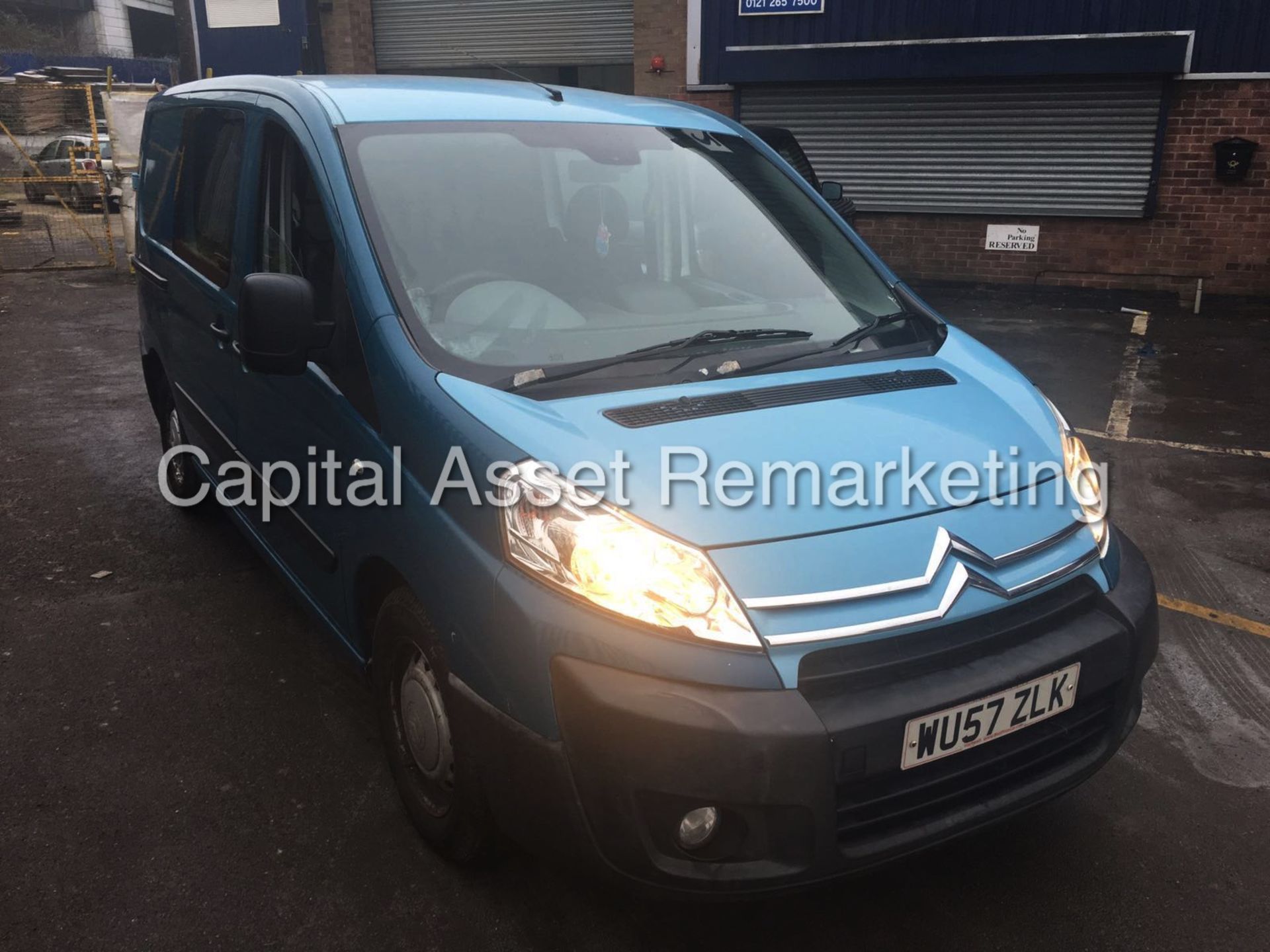 (ON SALE) CITROEN DISPATCH 1.6HDI "NEW SHAPE" LWB (2007 - 57 REG) WINDOW /COMBI VAN -TWIN SIDE DOORS - Image 3 of 10