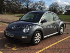 VW BEETLE 1.9 TDI (2005 - 05 REG) TDI 'DIESEL' - 5 SPEED - AIR CON - 50 MPG+ (NO VAT - SAVE 20%)