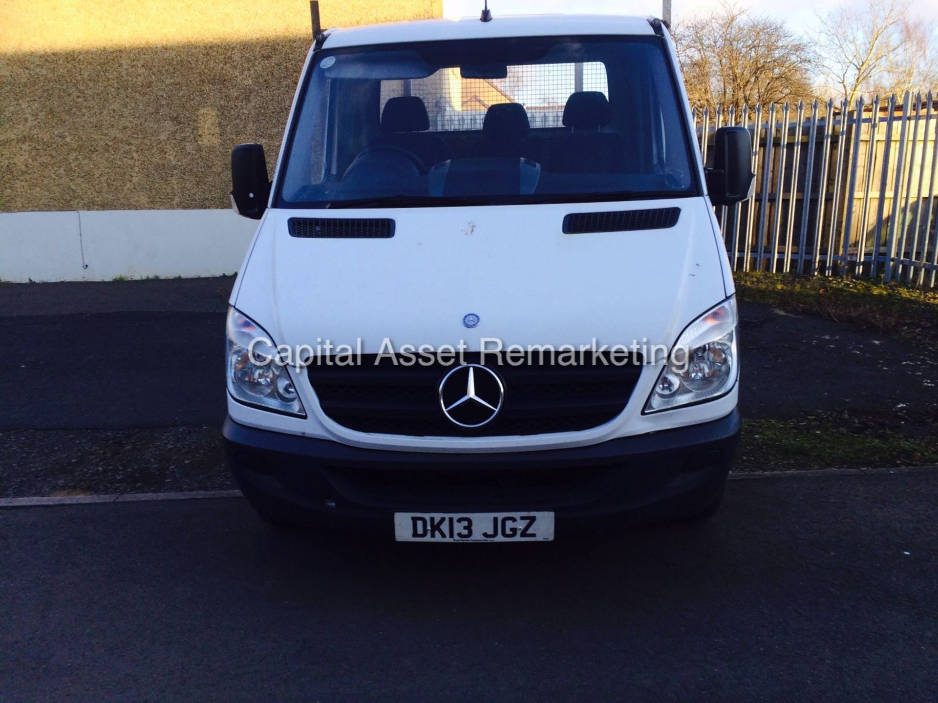 ***MERCEDES-BENZ SPRINTER "313CDI" (2013 - 13 REG) 14 FOOT FLAT BED / DROPSIDE - 1 OWNER FROM NEW - - Image 2 of 10