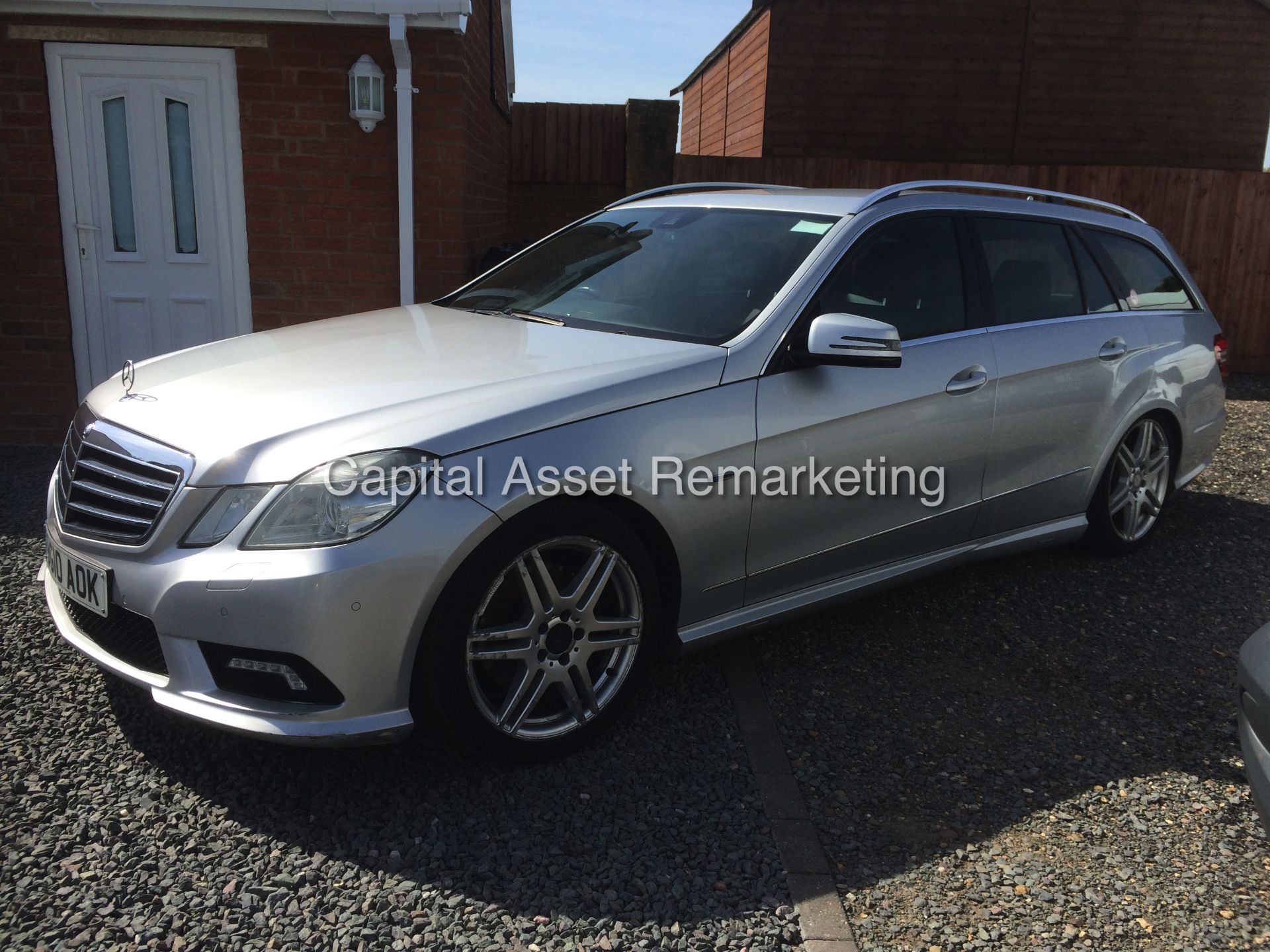 (ON SALE) MERCEDES E250CDI "AMG SPORT" ESTATE (2010 - 10 REG) SAT NAV - LEATHER - SILVER