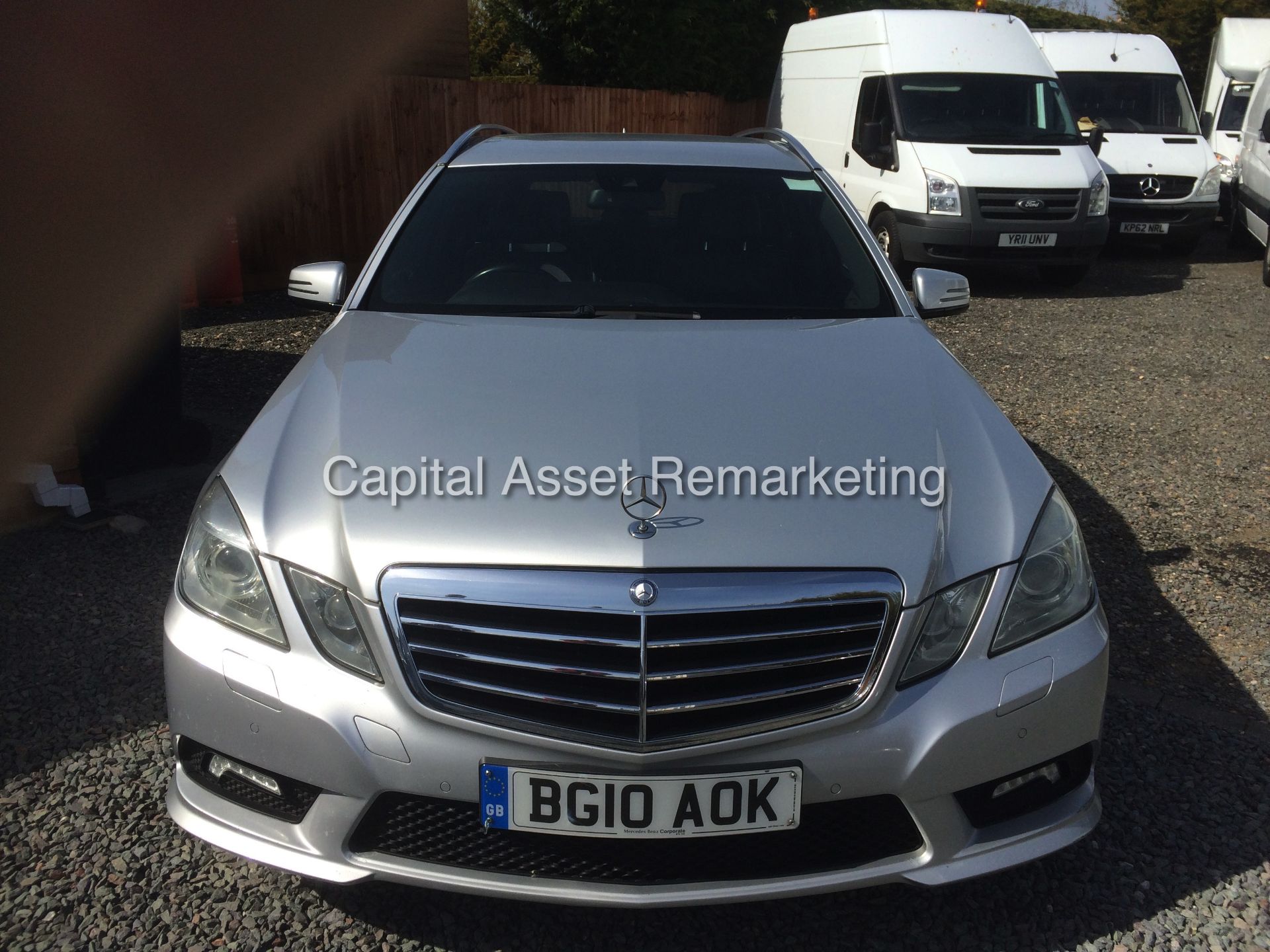 (ON SALE) MERCEDES E250CDI "AMG SPORT" ESTATE (2010 - 10 REG) SAT NAV - LEATHER - SILVER - Image 2 of 14