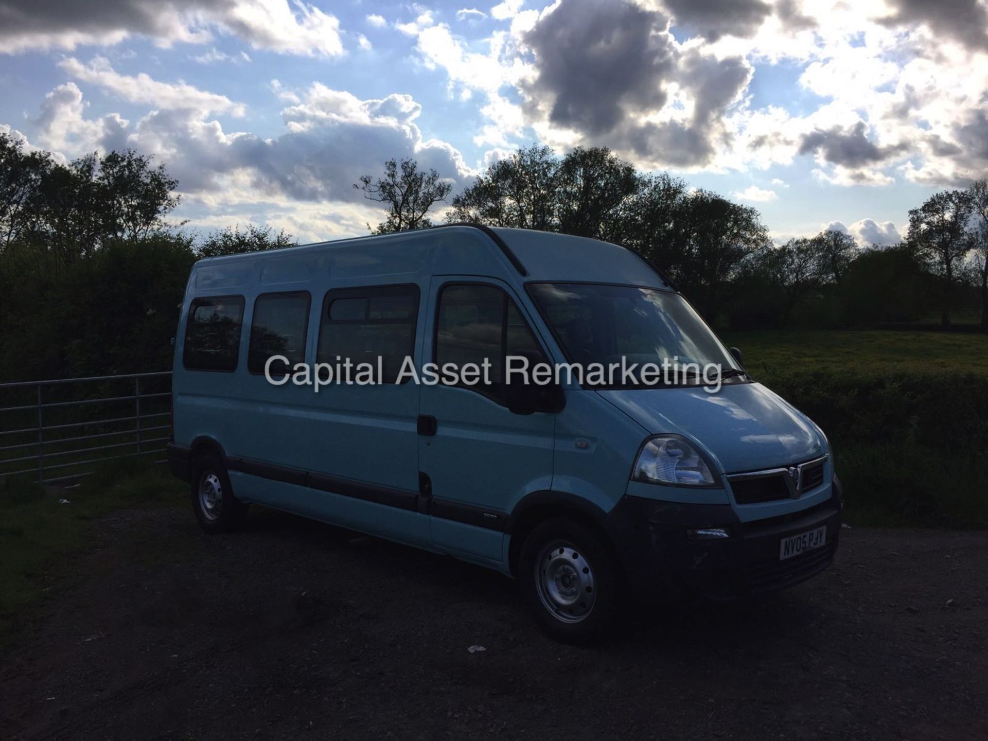 VAUXHALL MOVANO 2.5CDTI 15 SEATER MINIBUS (2005 - 05 REG) LWB / HI TOP - ONLY 86k - NO VAT TO PAY !! - Image 3 of 12