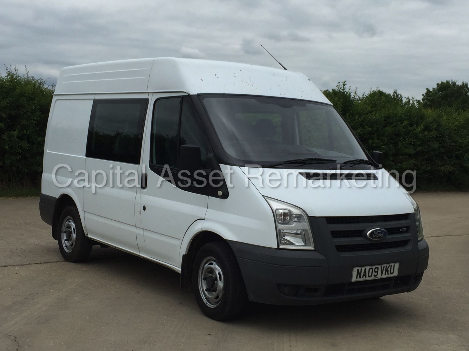 FORD TRANSIT 85 T280S '6 SEATER CREW-VAN' (2009 - 09 REG) '2.2 TDCI - DIESEL' (NO VAT - SAVE 20%)