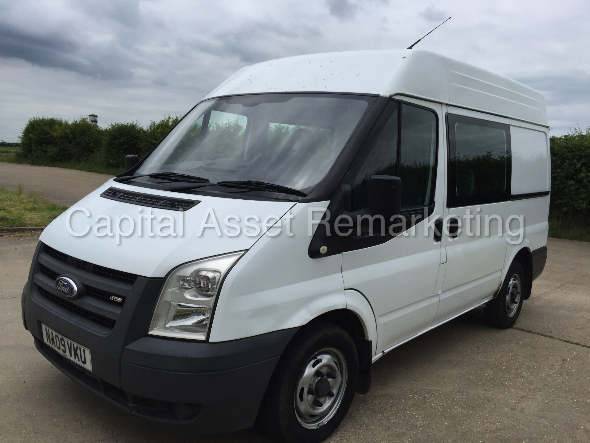 FORD TRANSIT 85 T280S '6 SEATER CREW-VAN' (2009 - 09 REG) '2.2 TDCI - DIESEL' (NO VAT - SAVE 20%) - Image 3 of 19