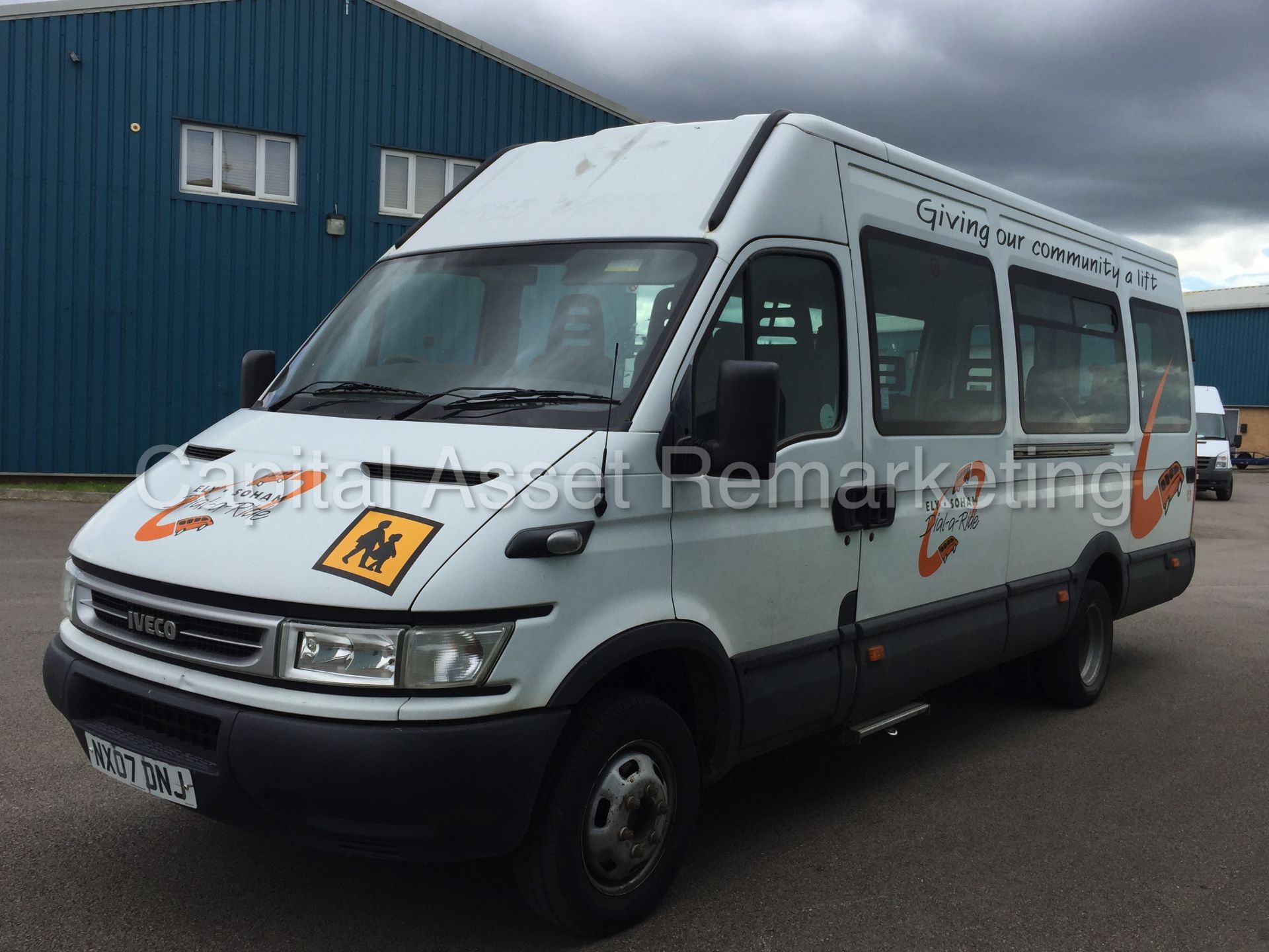 IVECO DAILY 65C15 '16 SEATER MINI-BUS' (2007 - 07 REG) LWB HI-ROOF 'REAR WHEEL CHAIR LIFT' (NO VAT) - Image 3 of 21