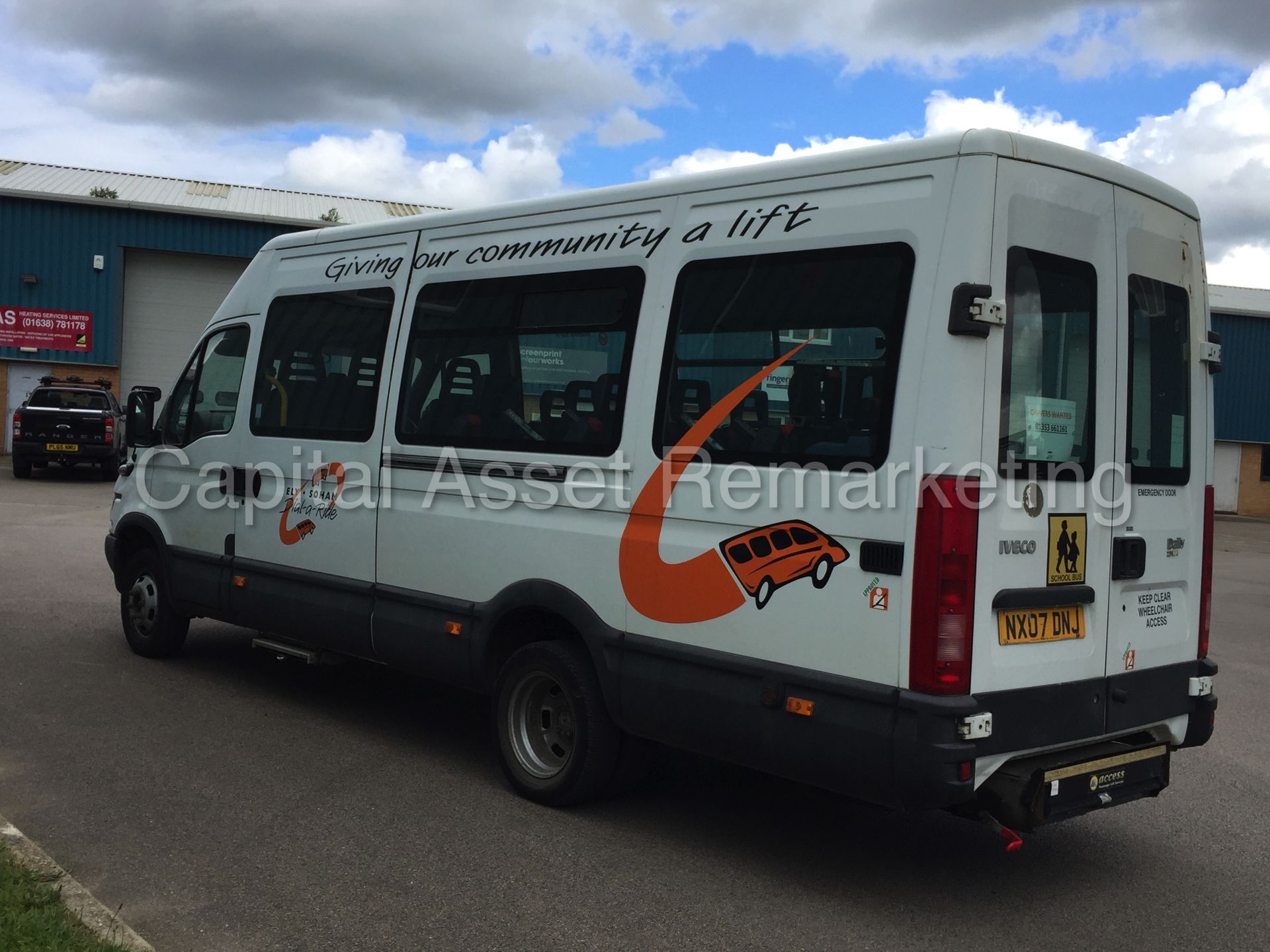 IVECO DAILY 65C15 '16 SEATER MINI-BUS' (2007 - 07 REG) LWB HI-ROOF 'REAR WHEEL CHAIR LIFT' (NO VAT) - Image 5 of 21