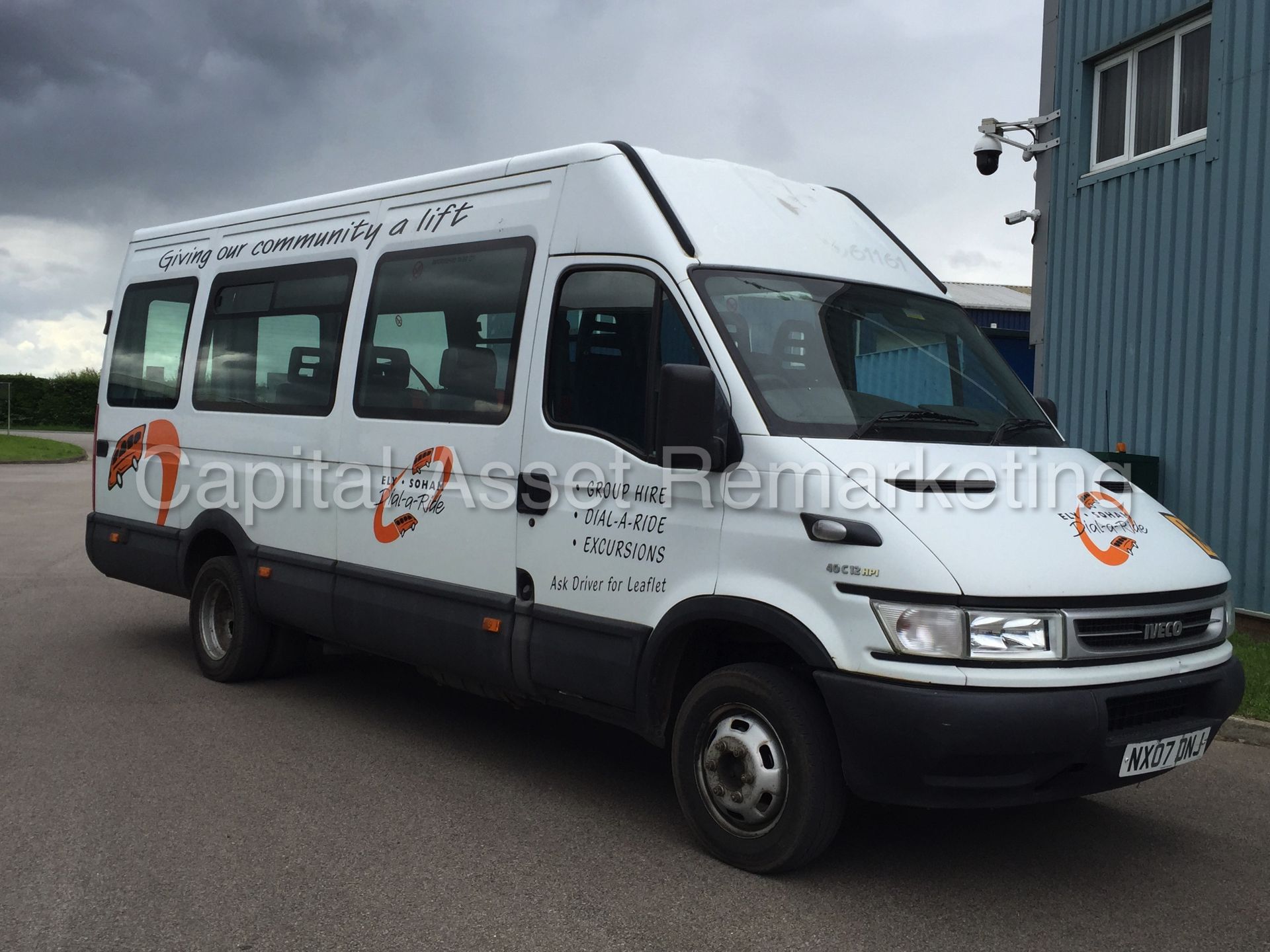 IVECO DAILY 65C15 '16 SEATER MINI-BUS' (2007 - 07 REG) LWB HI-ROOF 'REAR WHEEL CHAIR LIFT' (NO VAT)