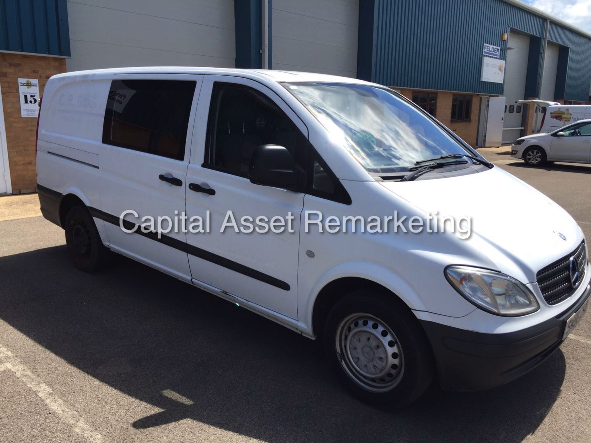 (on sale) MERCEDES VITO 109CDI - COMBI VAN - 2007 REG - LWB - ELECTRIC PACK - TWIN SLD - NO VAT!!