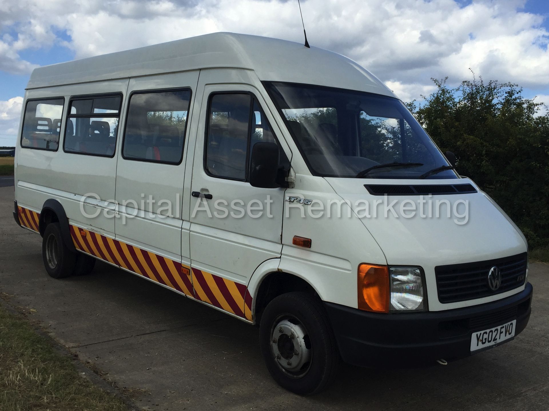 VW LT 46 'LWB HI-ROOF' (2002 - 02 REG) '17 SEATER MINI-BUS' '2.5 TDI - DIESEL' (NO VAT - SAVE 20%)