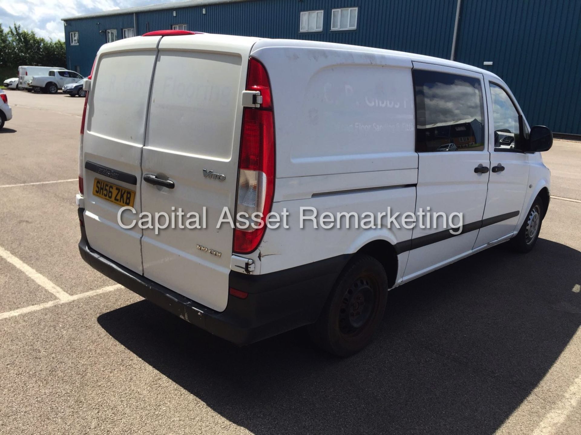 (on sale) MERCEDES VITO 109CDI - COMBI VAN - 2007 REG - LWB - ELECTRIC PACK - TWIN SLD - NO VAT!! - Image 5 of 8