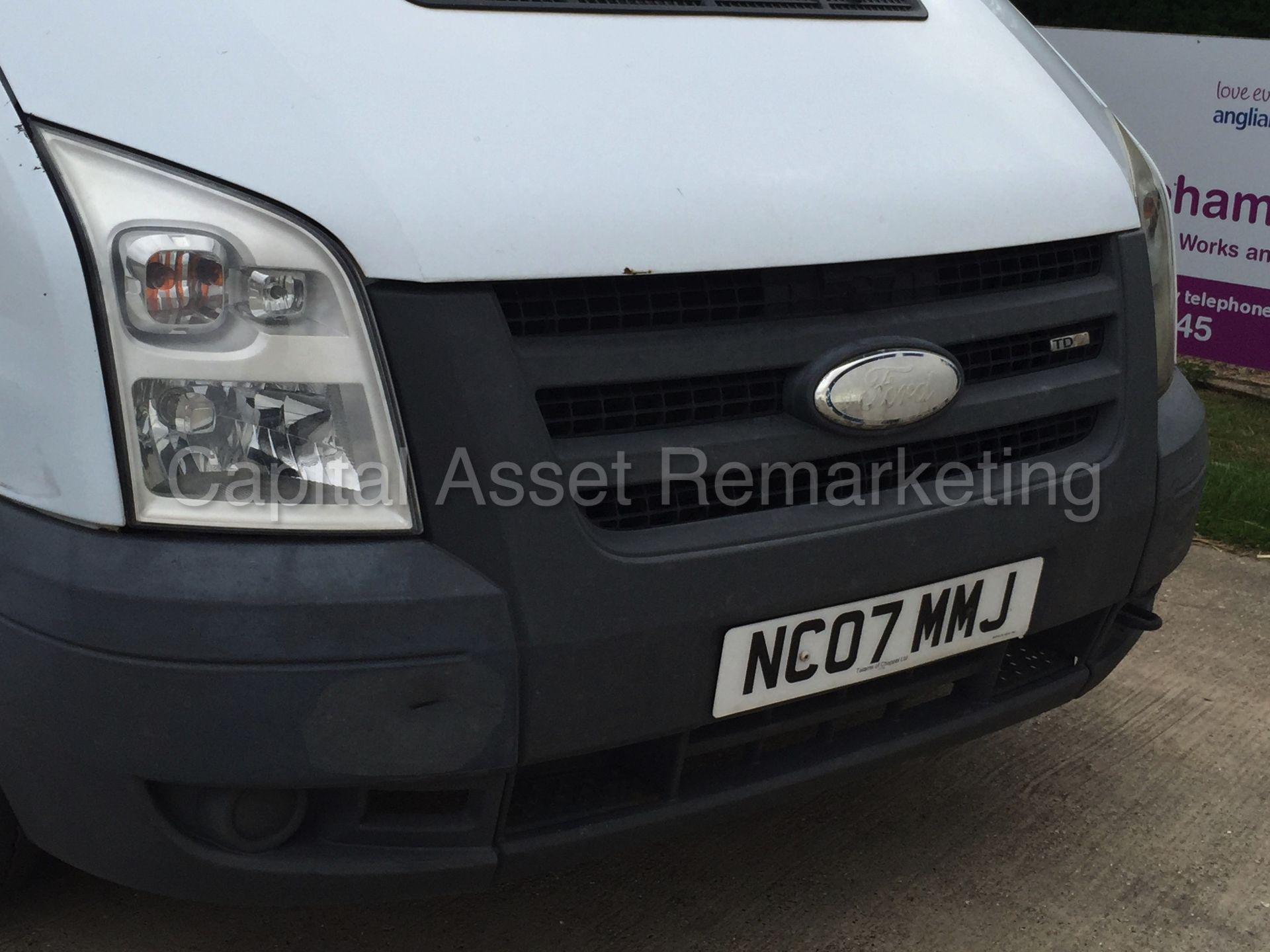 FORD TRANSIT 85 T280S (2007 - 07 REG) '6 SEATER CREW VAN' (1 FORMER COMPANY OWNER) **NO VAT** - Image 4 of 19