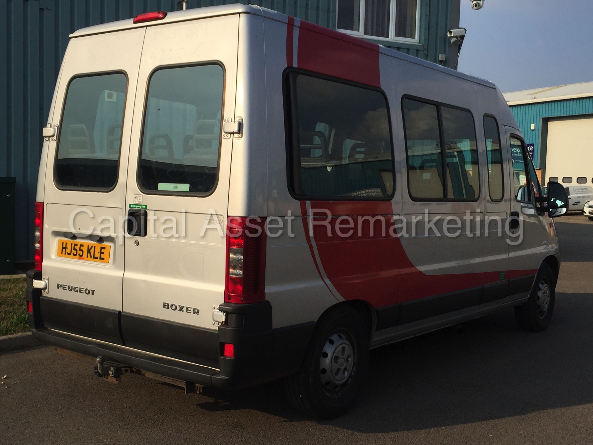 (On Sale) PEUGEOT BOXER 'LWB HI-ROOF' (2006 MODEL) '15 SEATER MINI-BUS' **2.8 DIESEL - LOW MILES** - Image 8 of 22